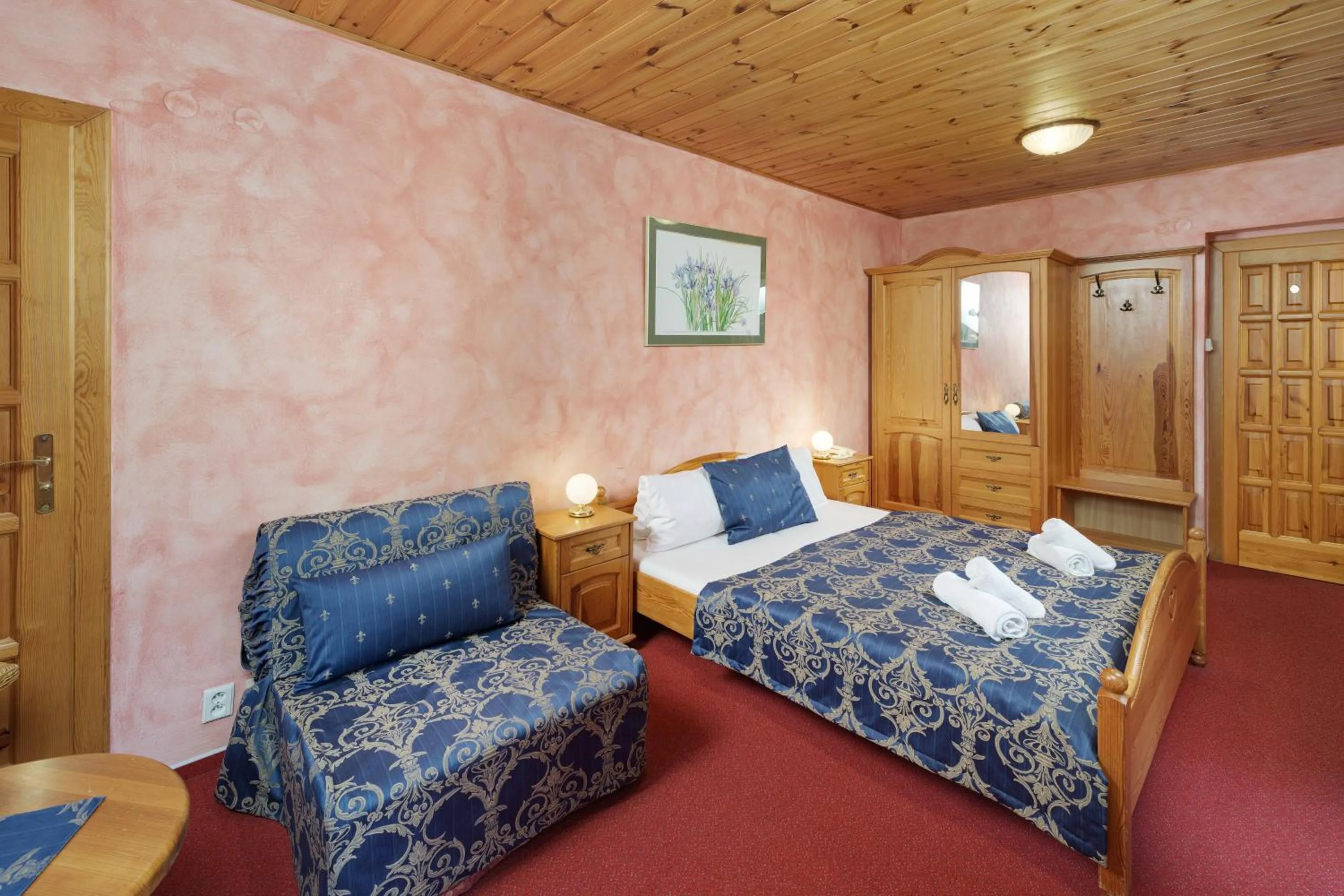 Bed in Hotel Resort Martin & Kristyna