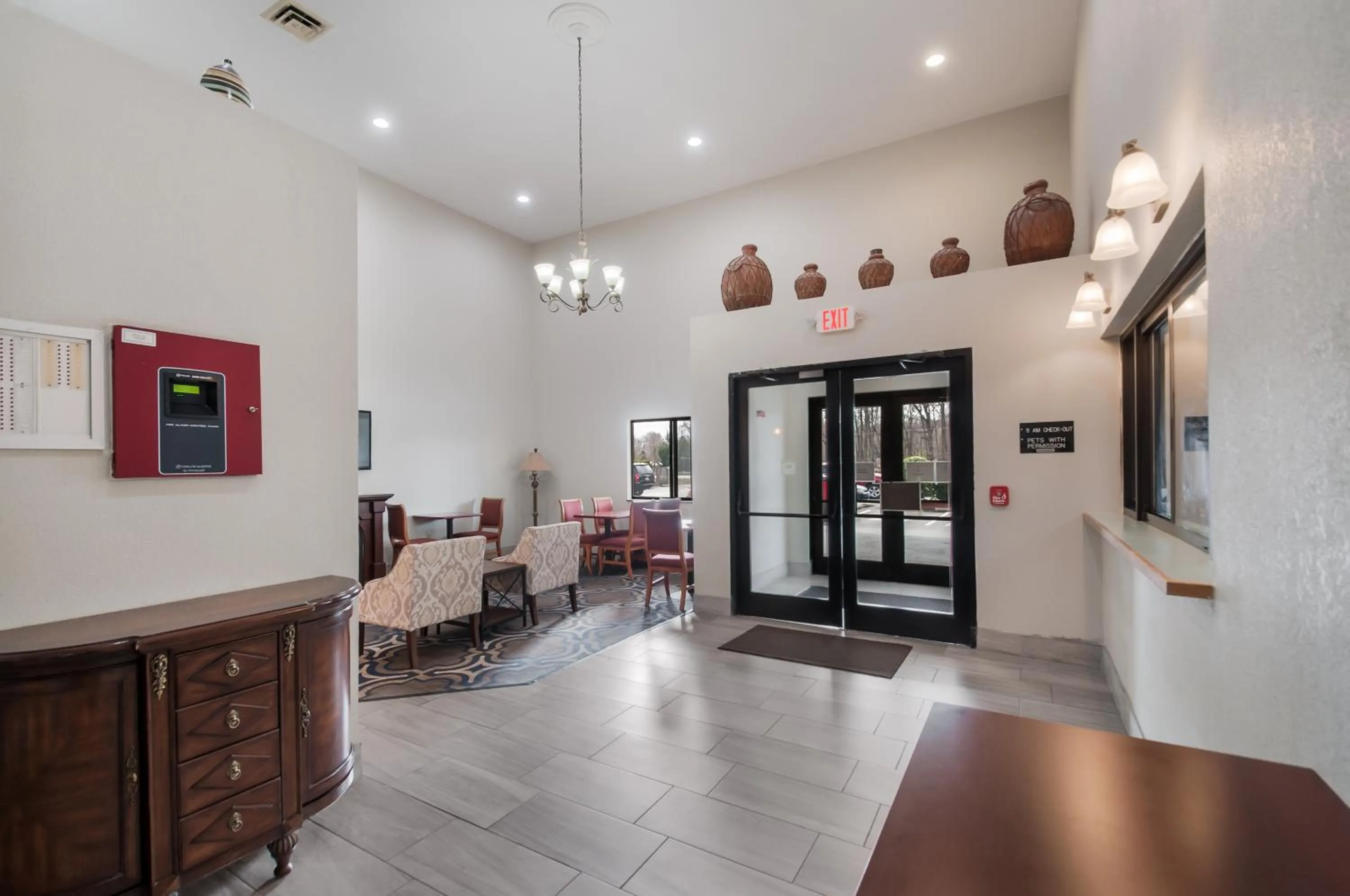 Lobby or reception in Red Carpet Inn-Indian Head