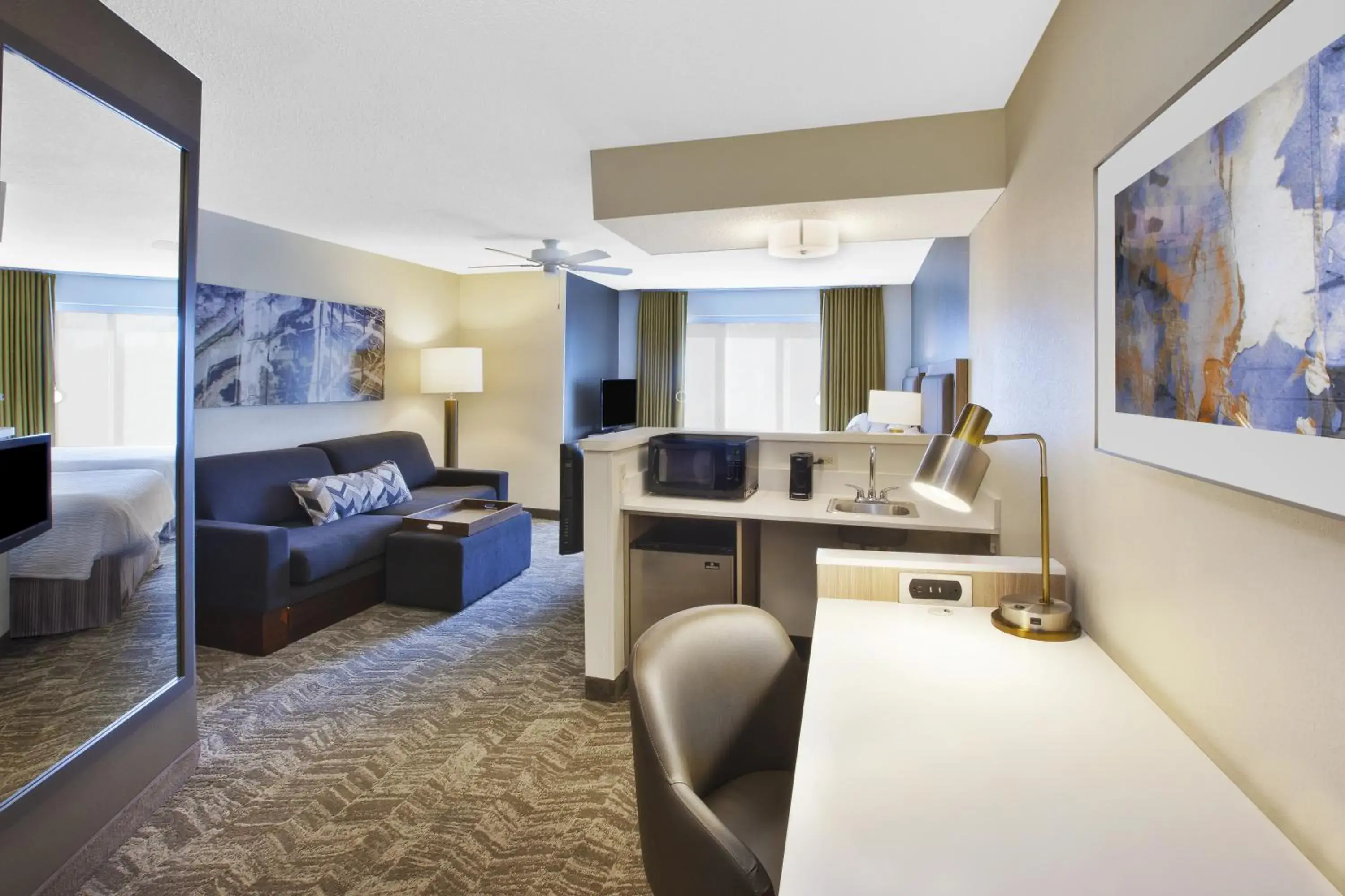 King Suite with Sofa Bed - Hearing Accessible in SpringHill Suites Minneapolis-St. Paul Airport/Eagan King Suite with Sofa Bed - Hearing Accessible in SpringHill Suites Minneapolis-St. Paul Airport/Eagan