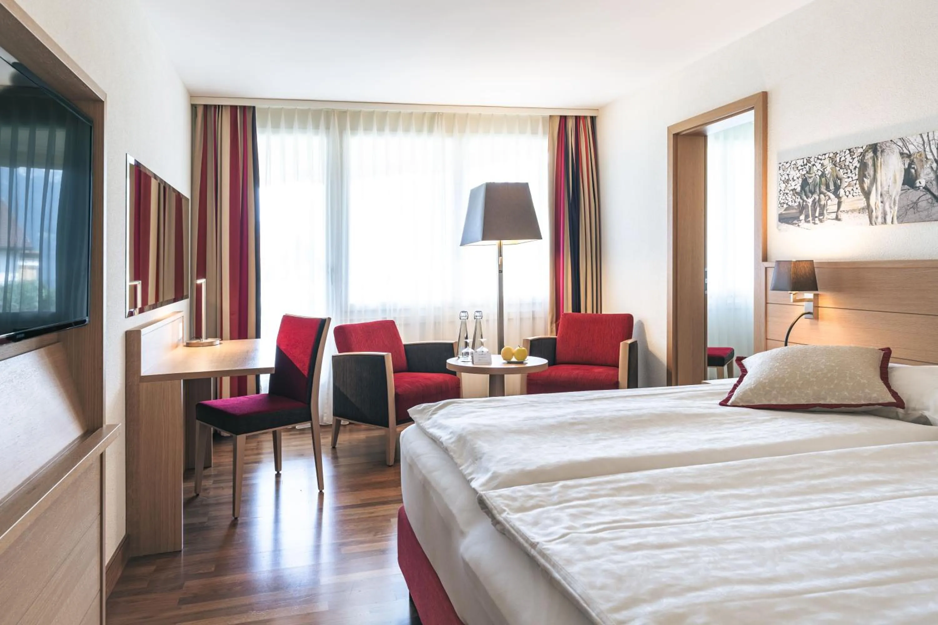 Bed in Swiss Holiday Park Resort