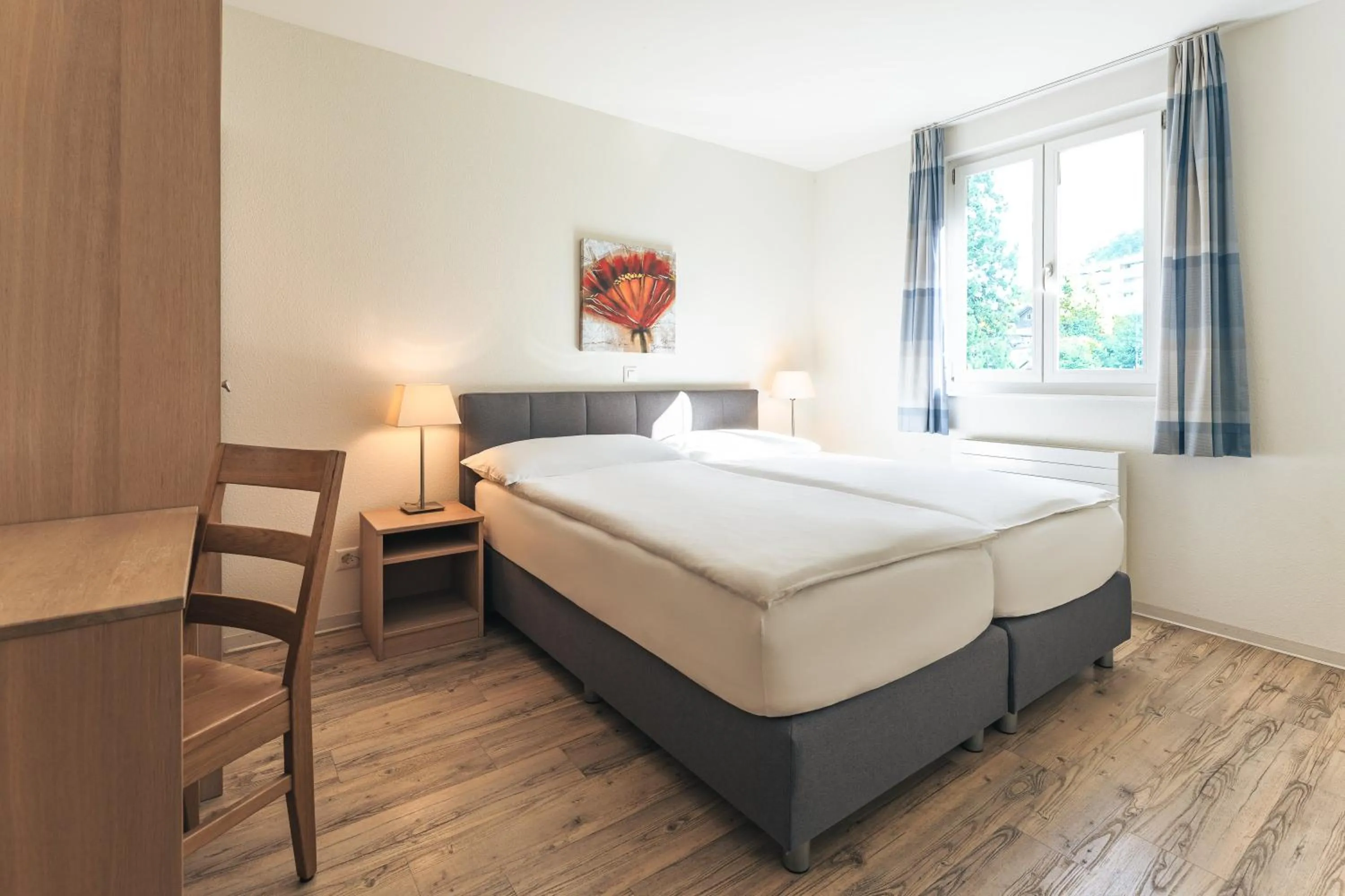 Bed in Swiss Holiday Park Resort