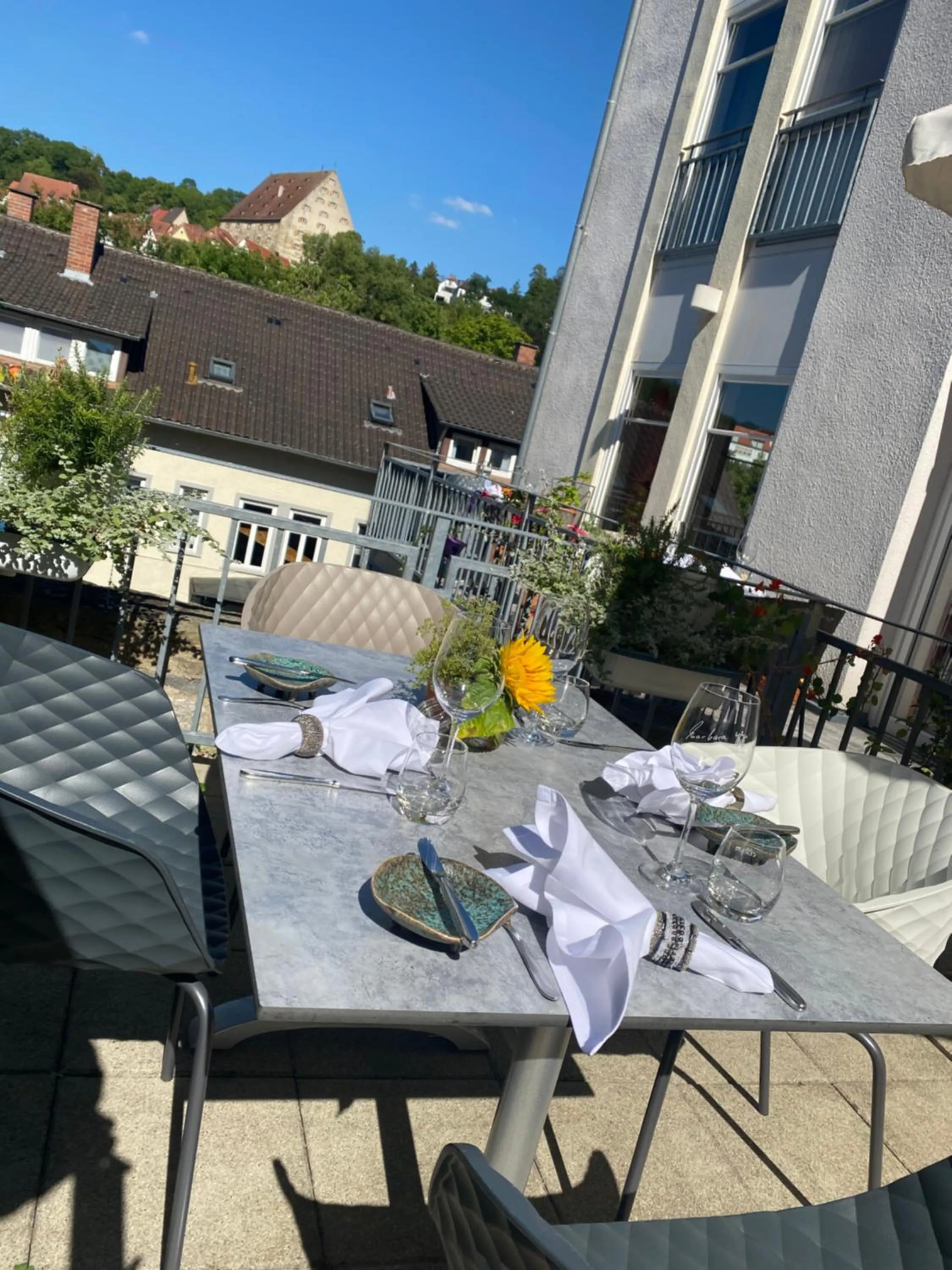 Balcony/Terrace in Hotel Kronprinz