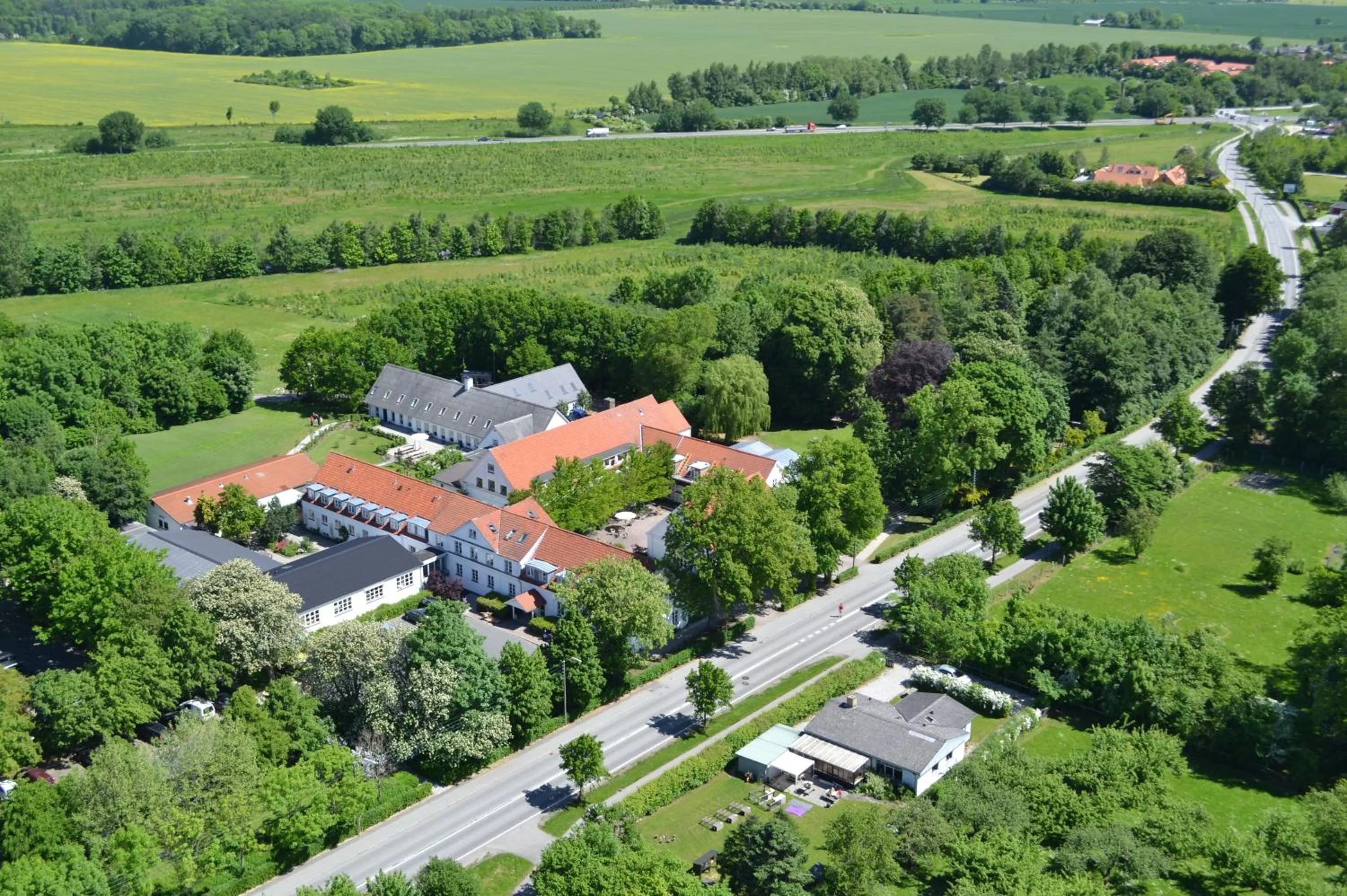 Bird's eye view in Tune Kursuscenter