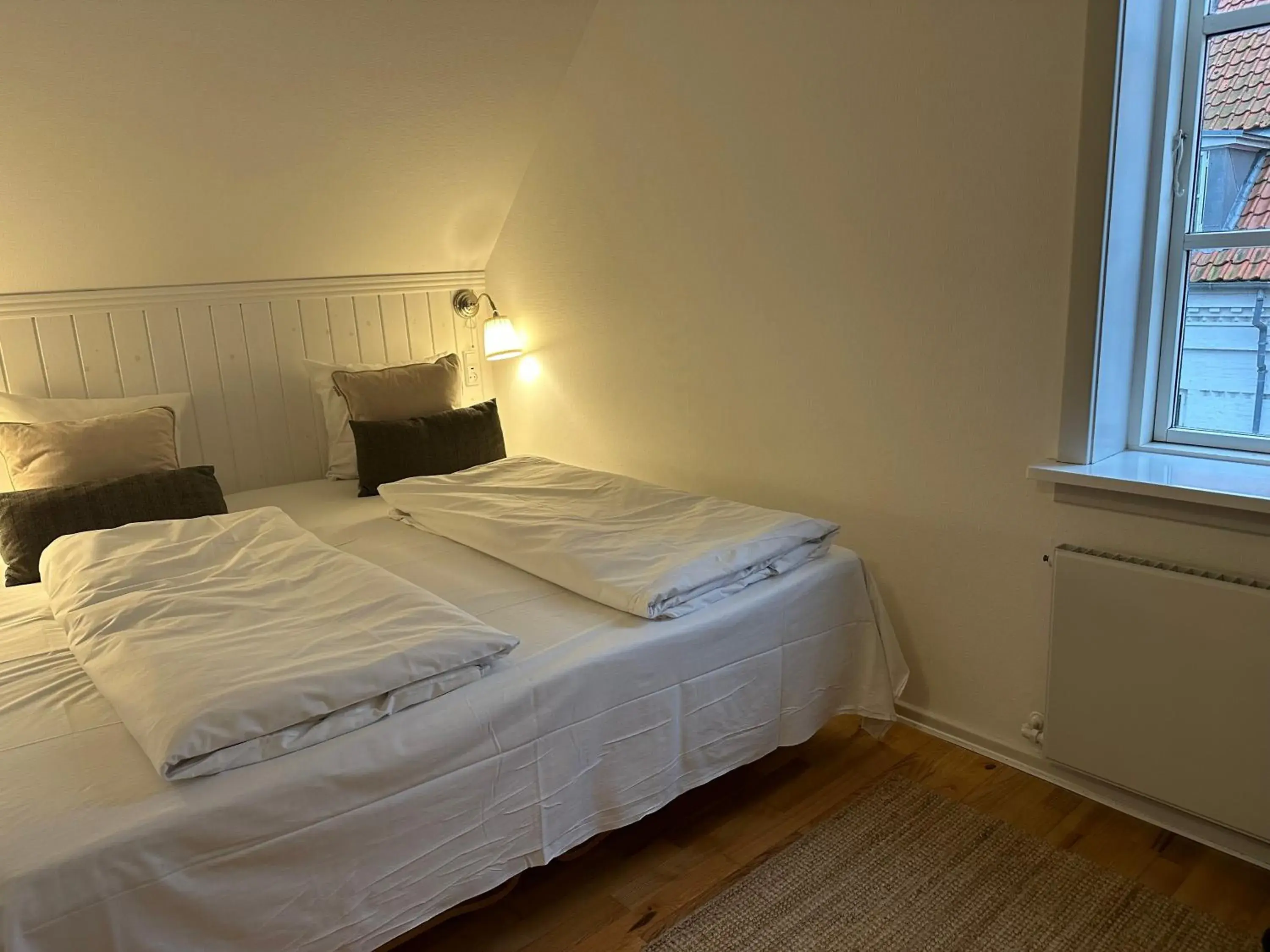 Double Room with Private Bathroom (facing street) in Tune Kursuscenter Double Room with Private Bathroom (facing street) in Tune Kursuscenter