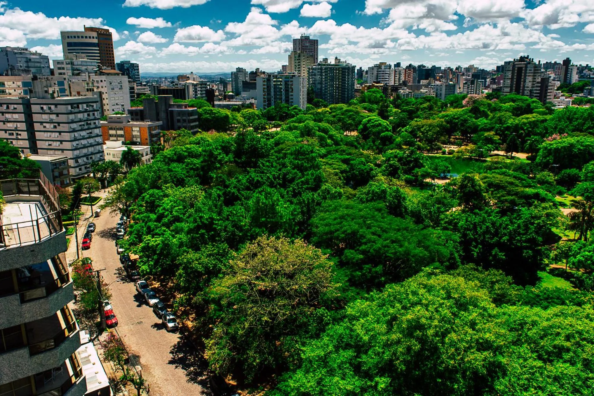 Bird's eye view in Slaviero Porto Alegre Moinhos