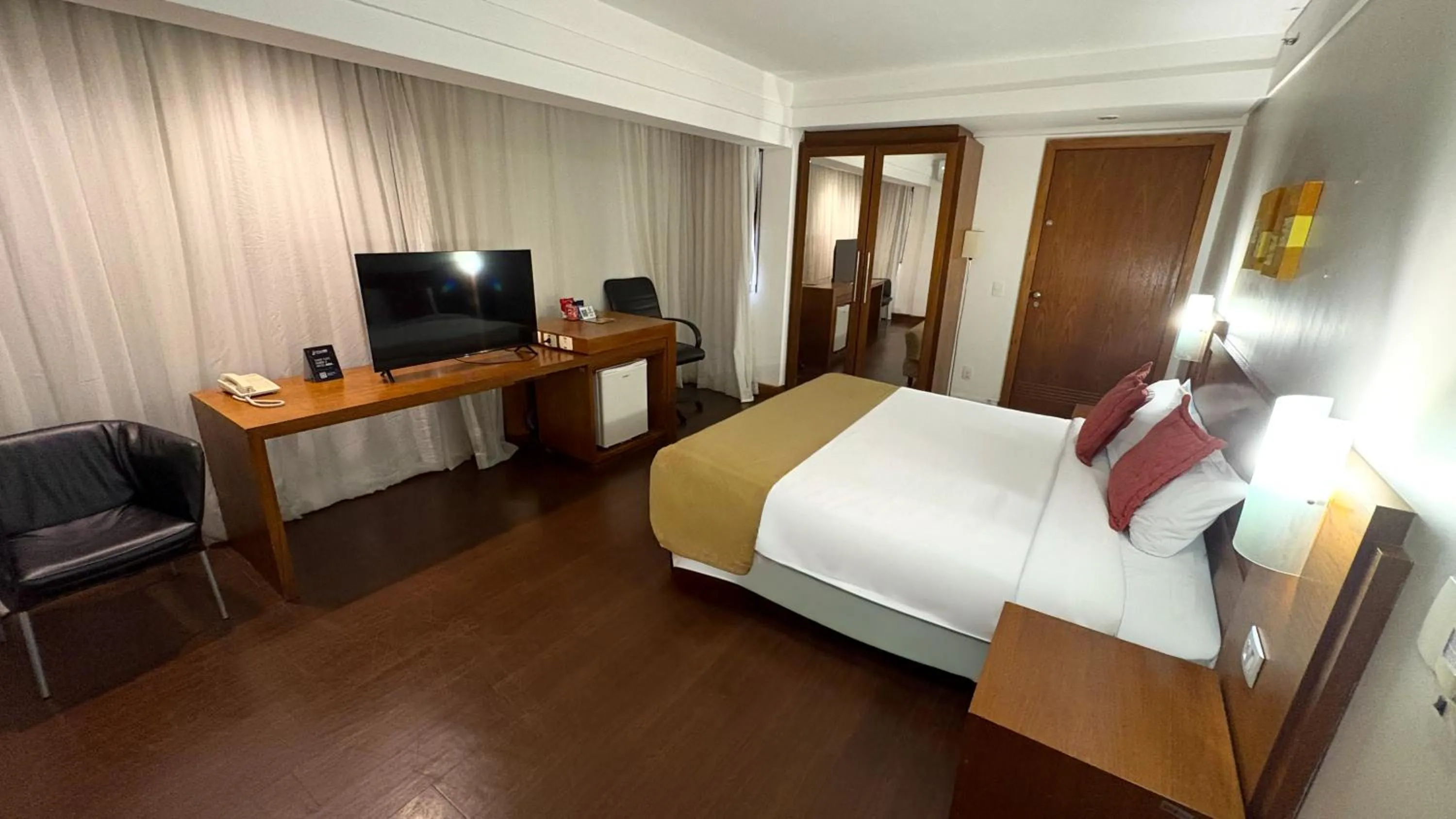 Bed in Slaviero Porto Alegre Moinhos