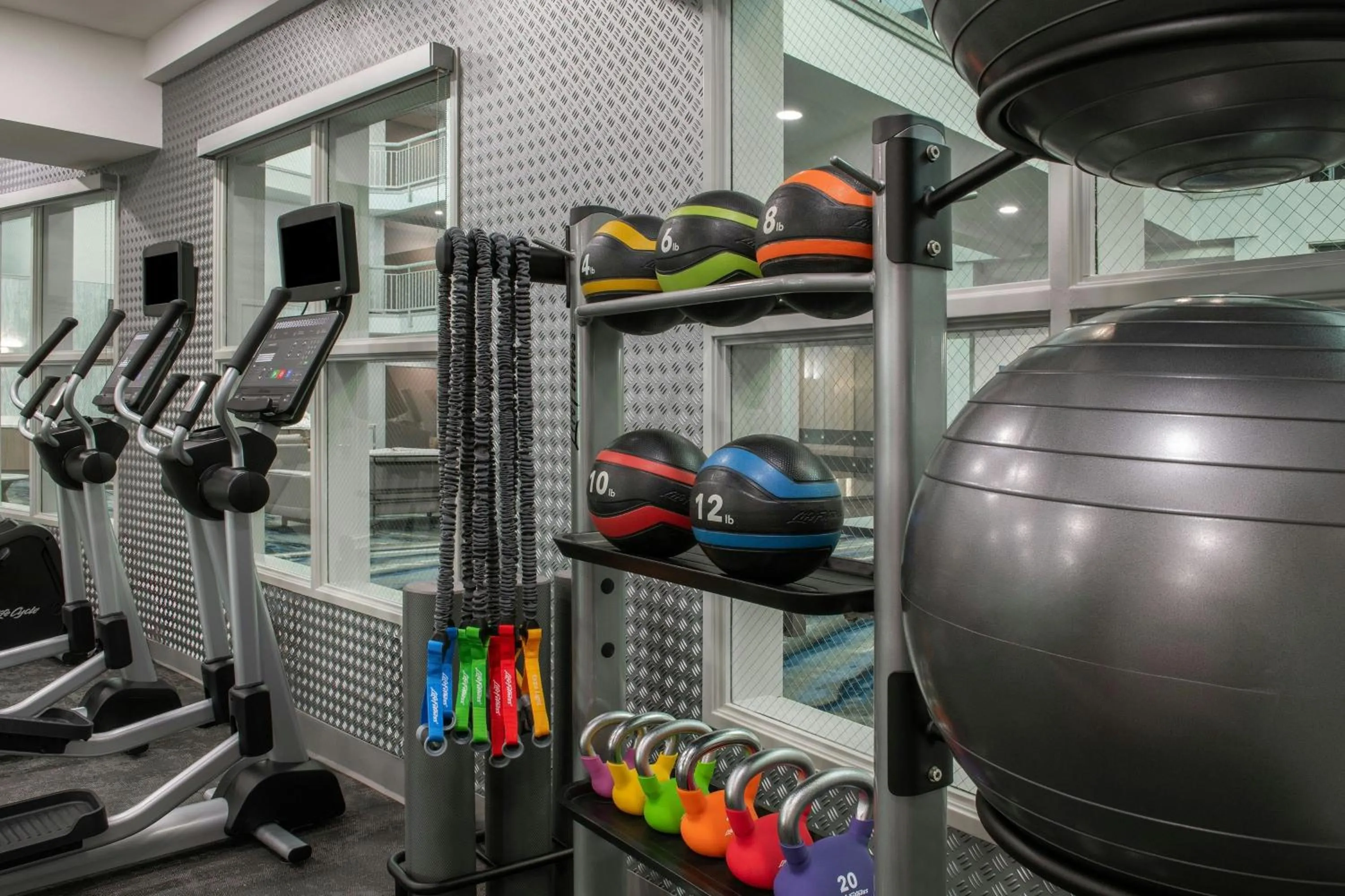 Fitness centre/facilities in Fairfield Inn & Suites Oakland Hayward