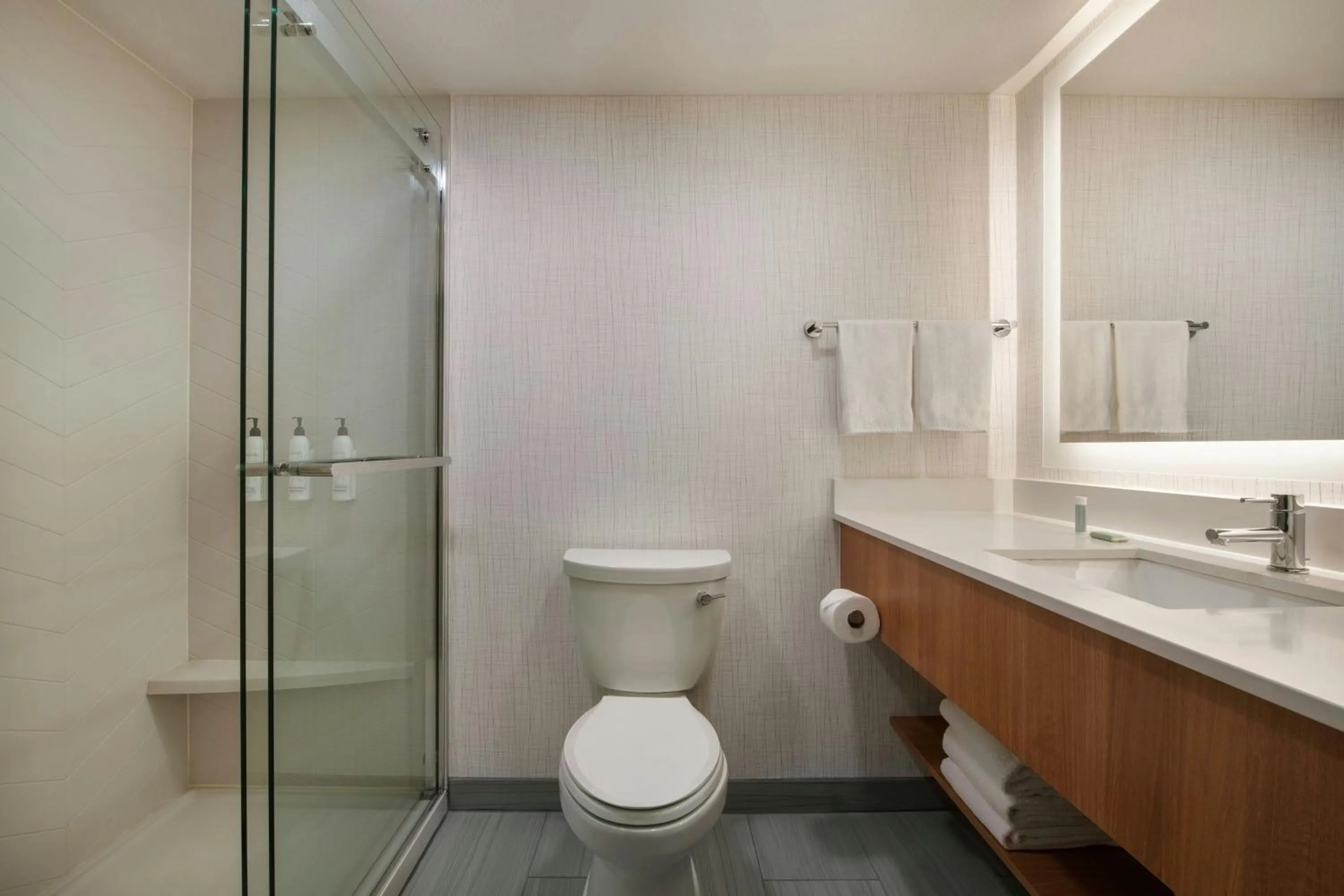 Bathroom in Fairfield Inn & Suites Oakland Hayward