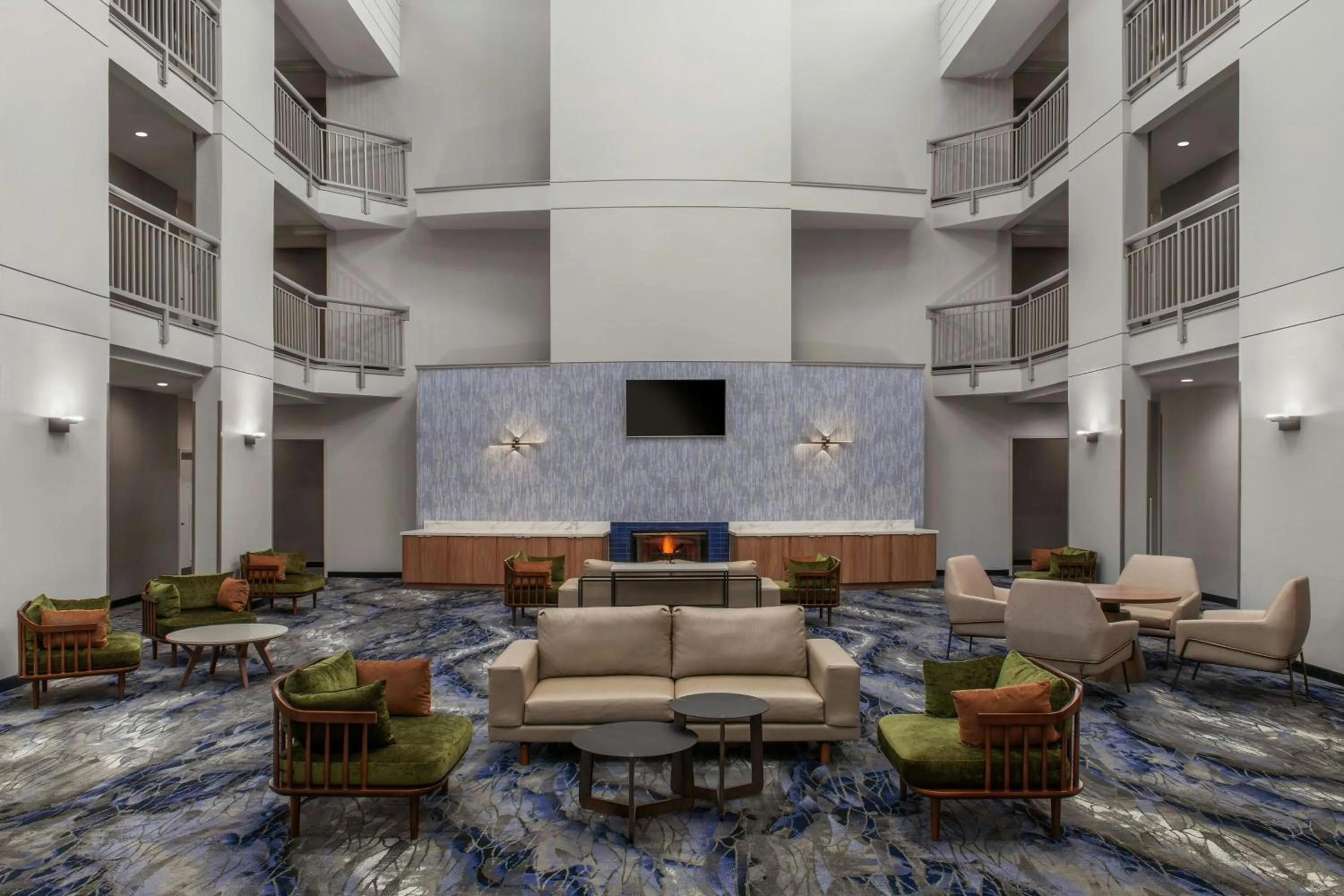 Lounge or bar in Fairfield Inn & Suites Oakland Hayward