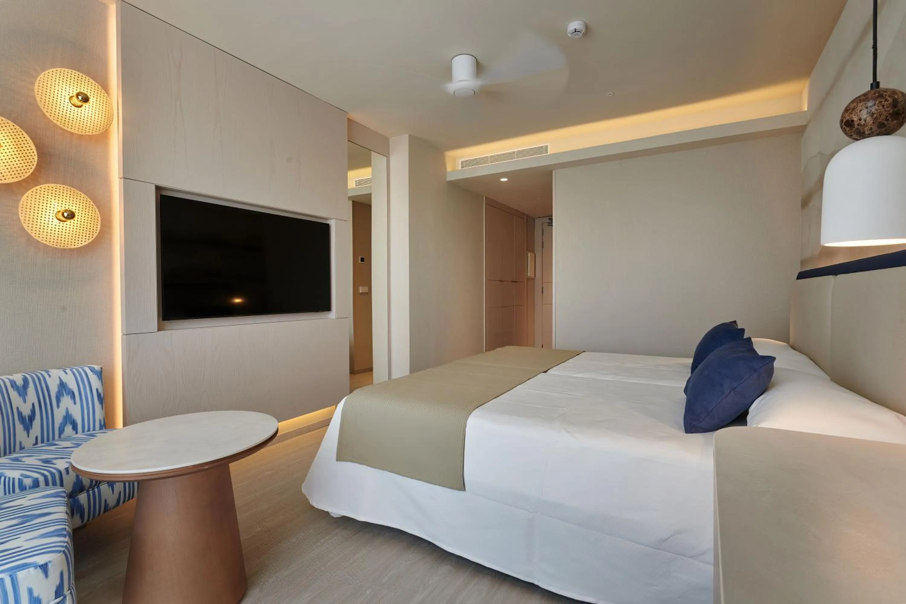 Bed in Hipotels Flamenco