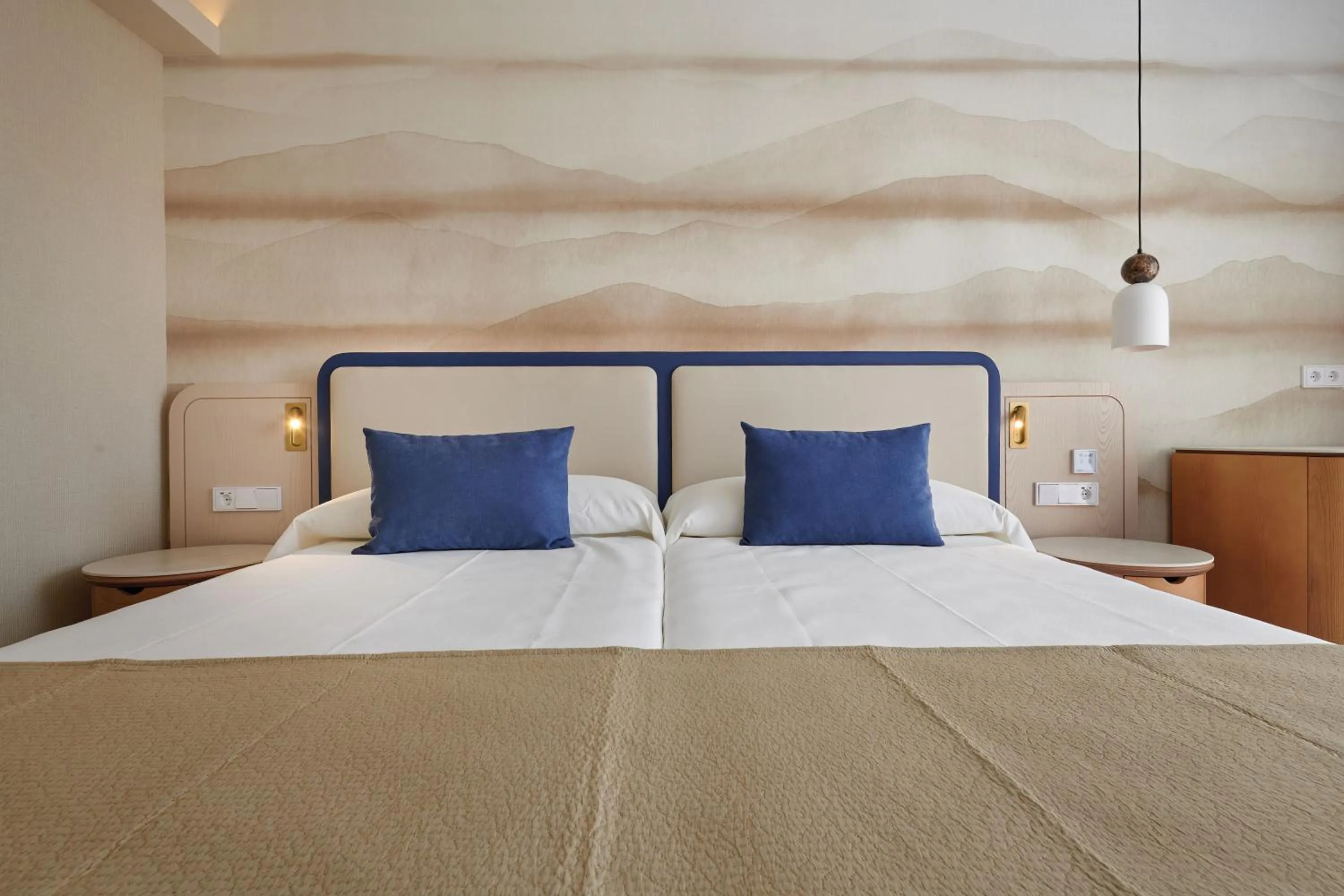 Bed in Hipotels Flamenco