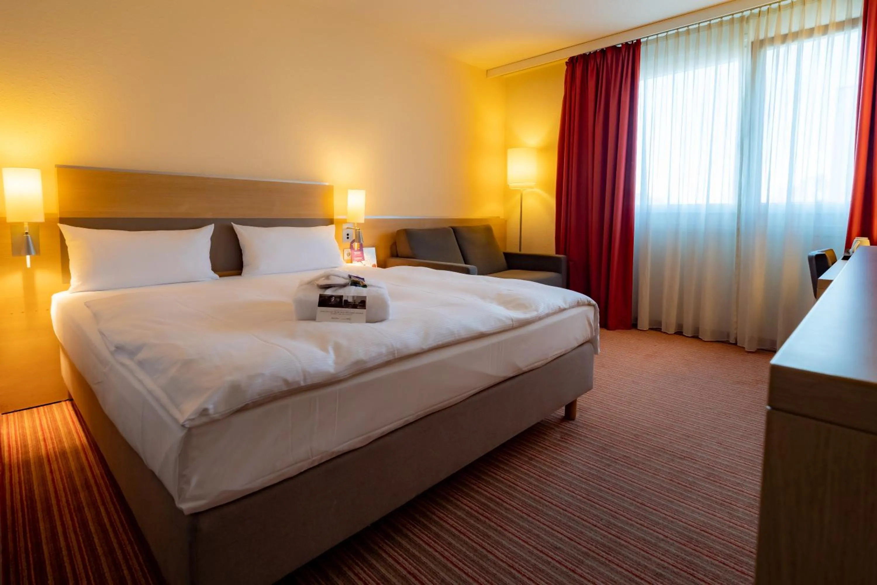 Bedroom, Bed in elaya hotel stuttgart boeblingen