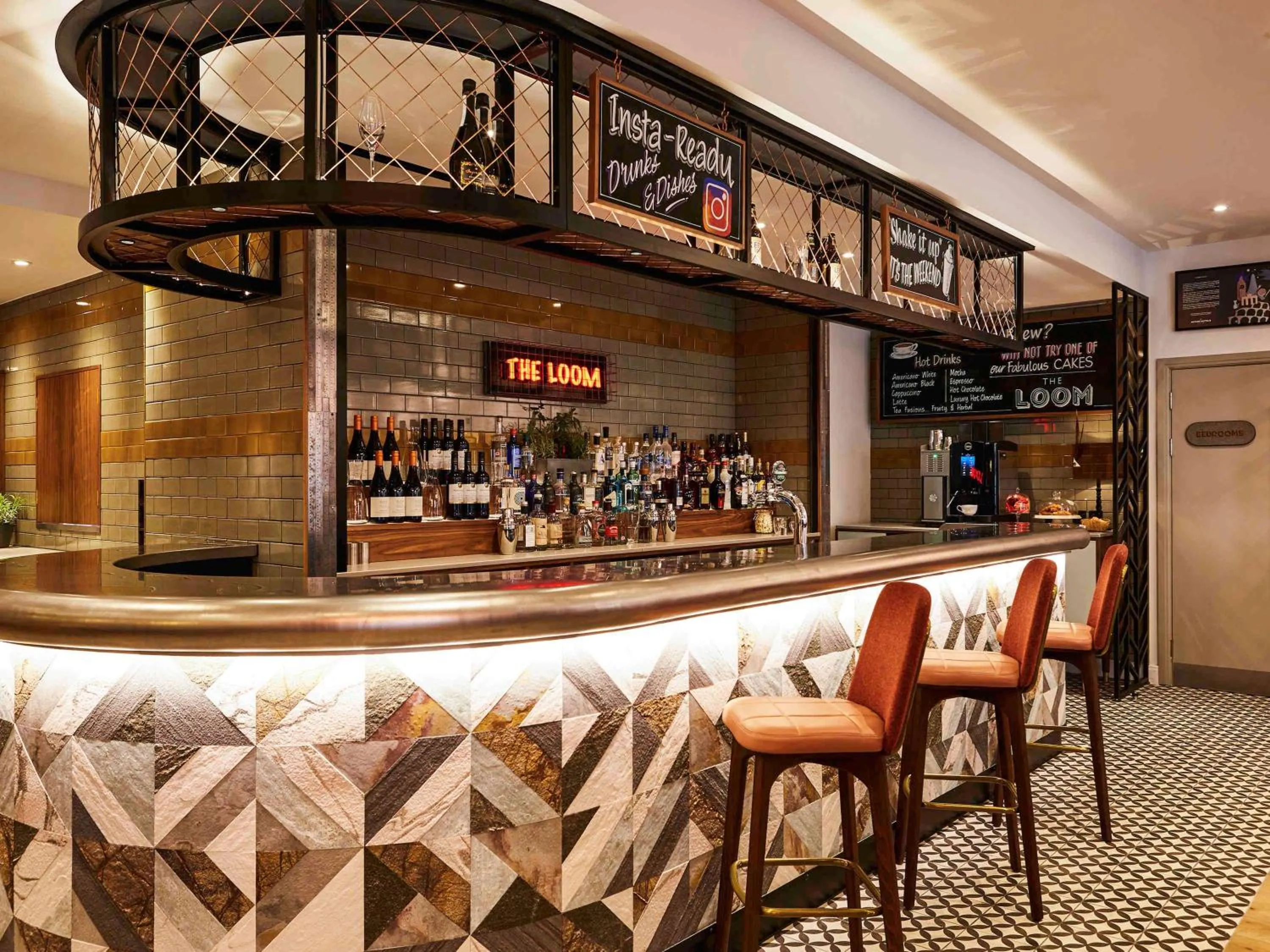 Restaurant/places to eat, Lounge/Bar in Mercure Leeds Centre Hotel