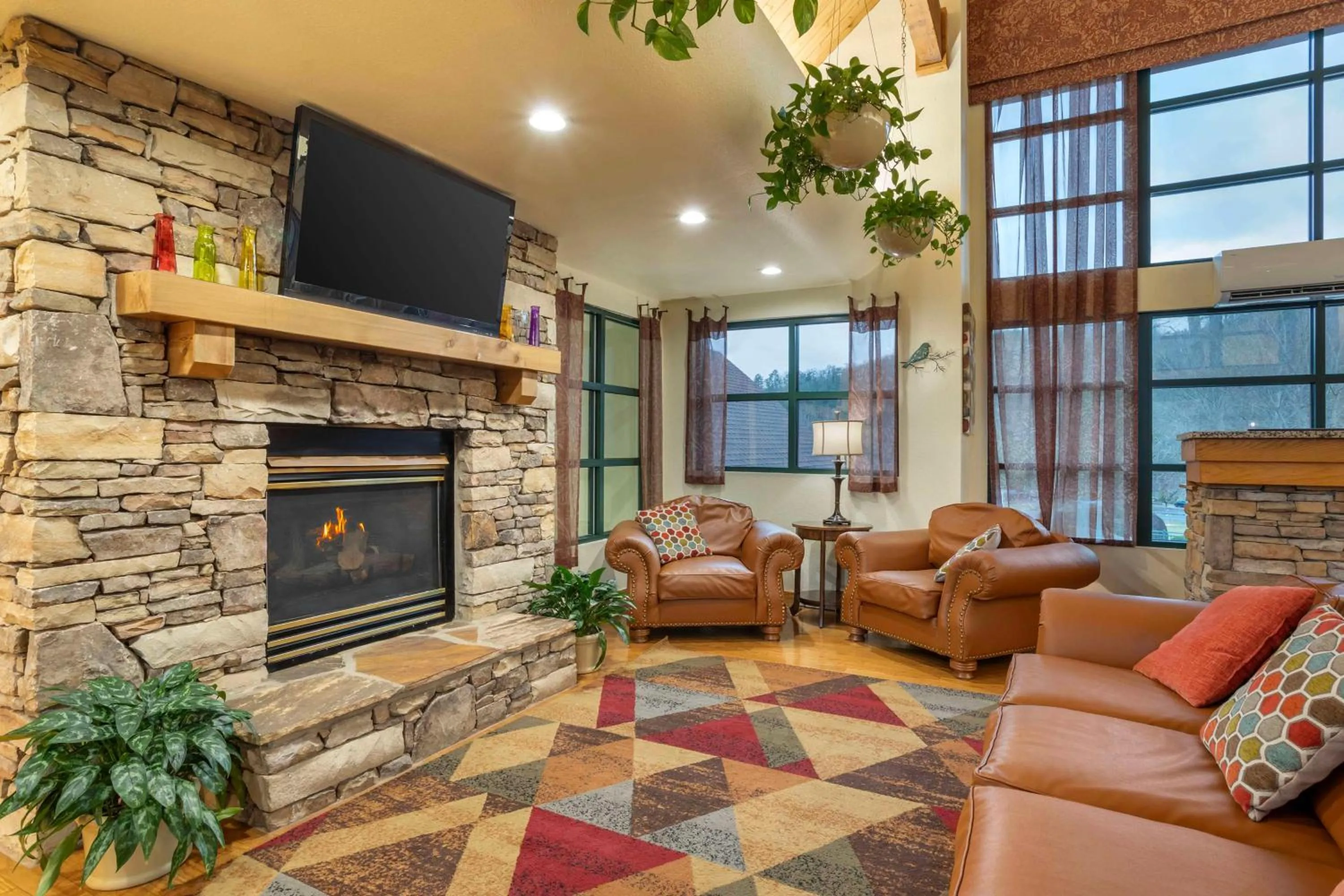 Lobby or reception in Hilton Vacation Club Bent Creek Golf Village Gatlinburg