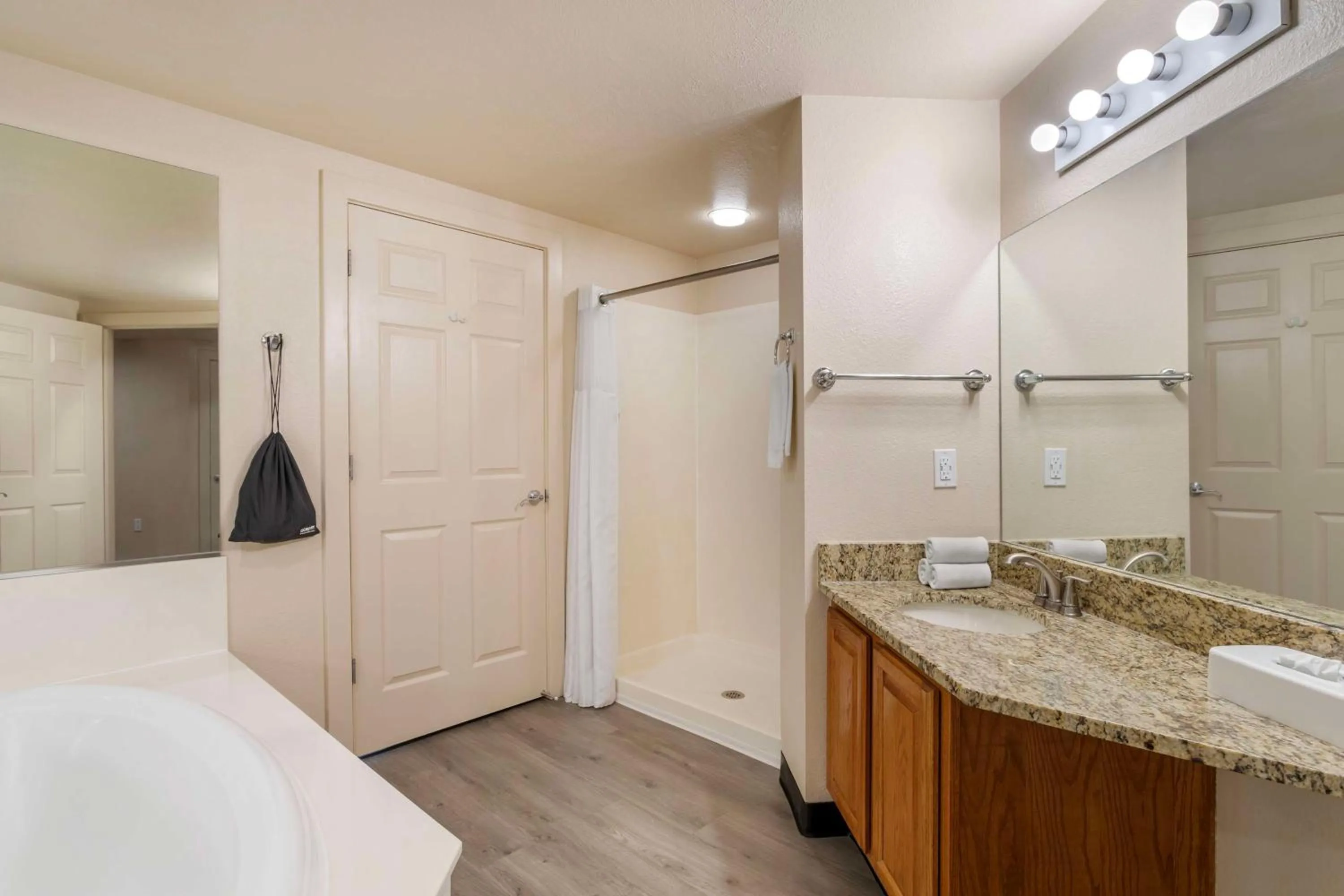 Bathroom in Hilton Vacation Club Bent Creek Golf Village Gatlinburg