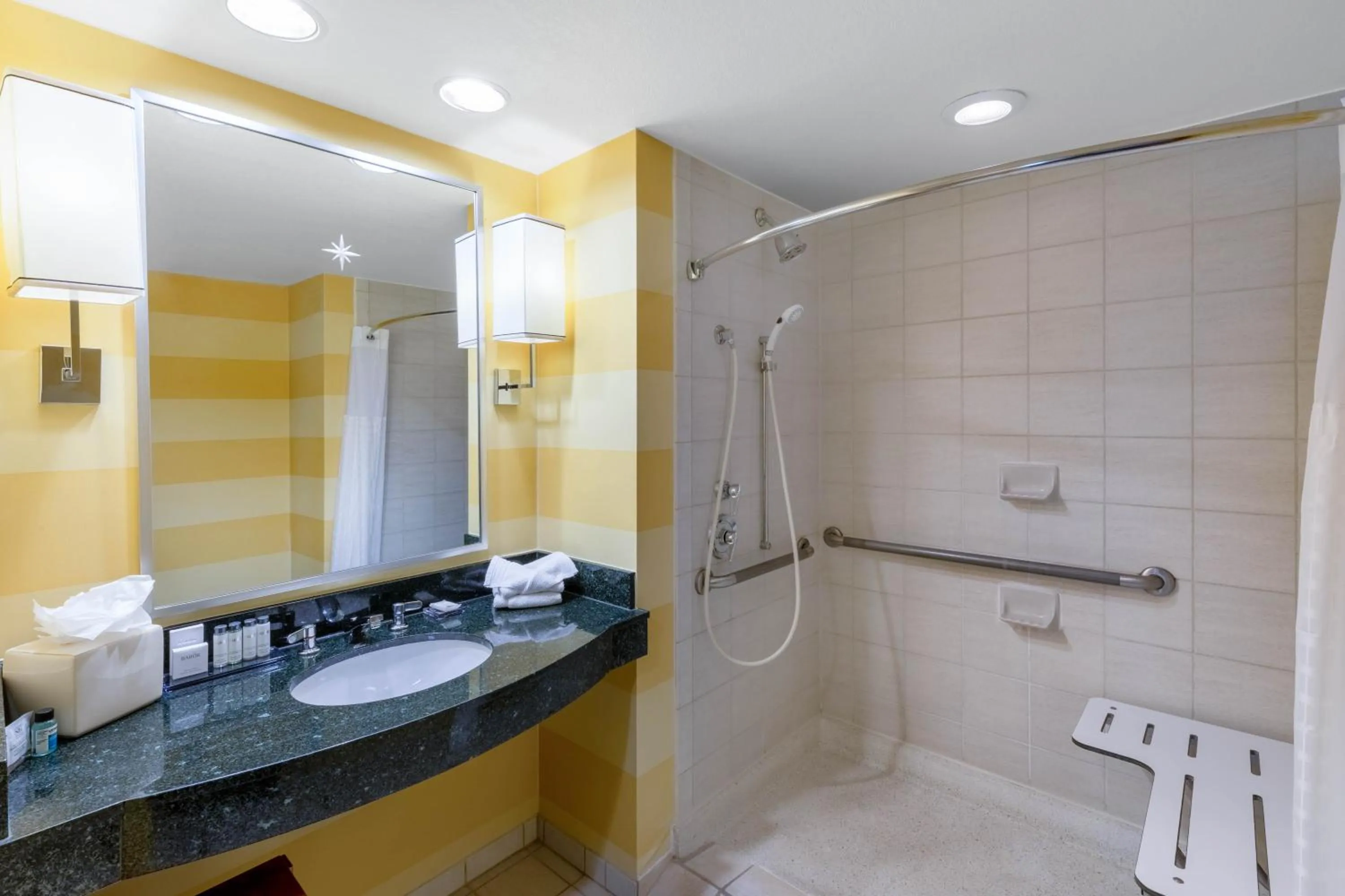 Bathroom in Wyndham Grand Oklahoma City Downtown