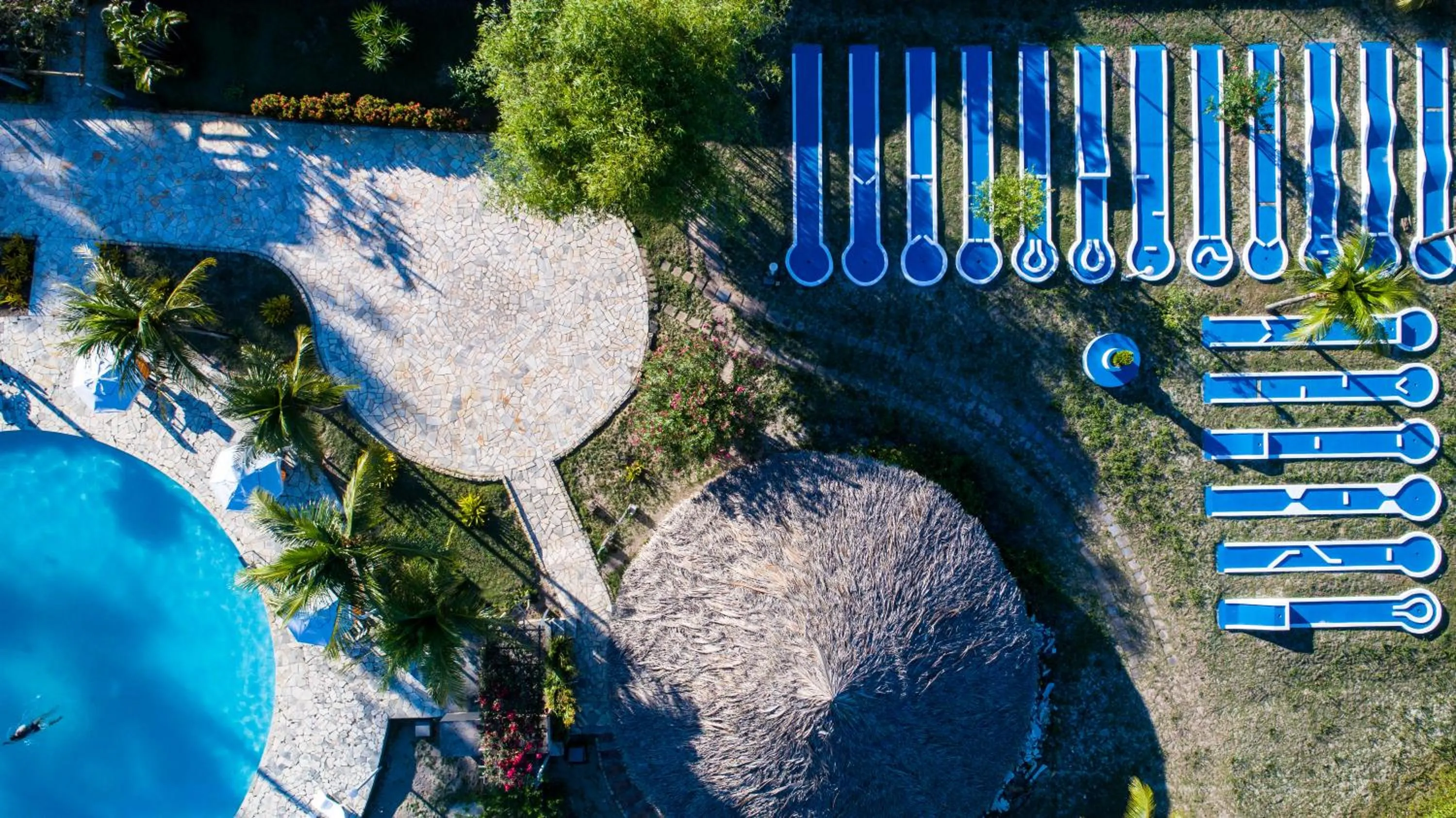 Minigolf in Hotel Marina Porto Abrolhos