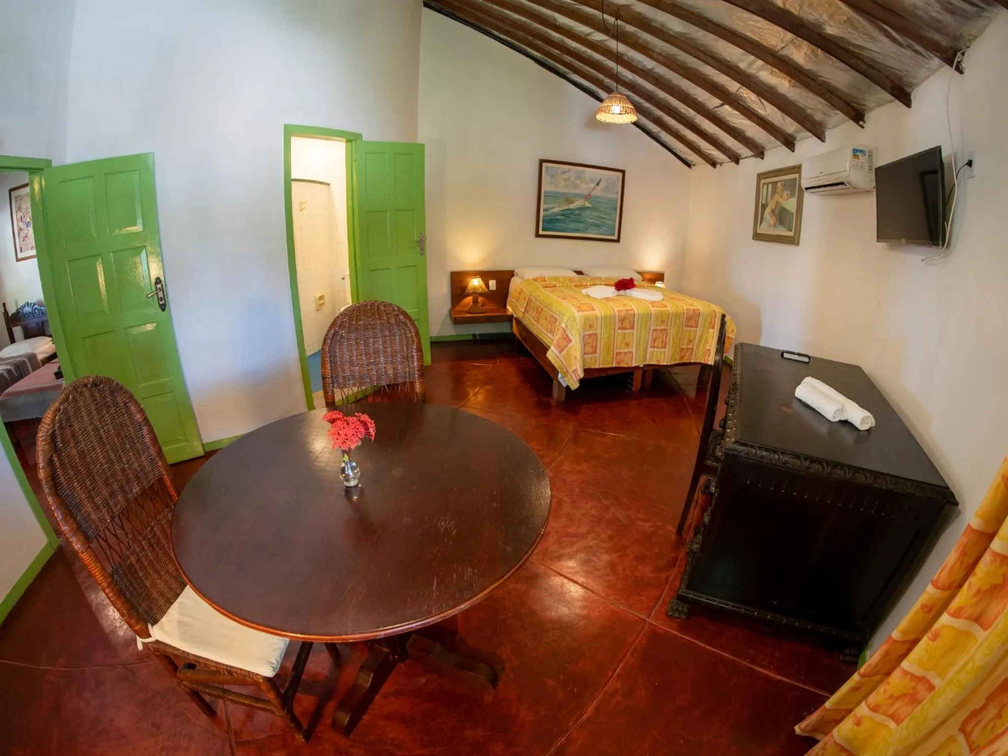 Bedroom in Hotel Marina Porto Abrolhos