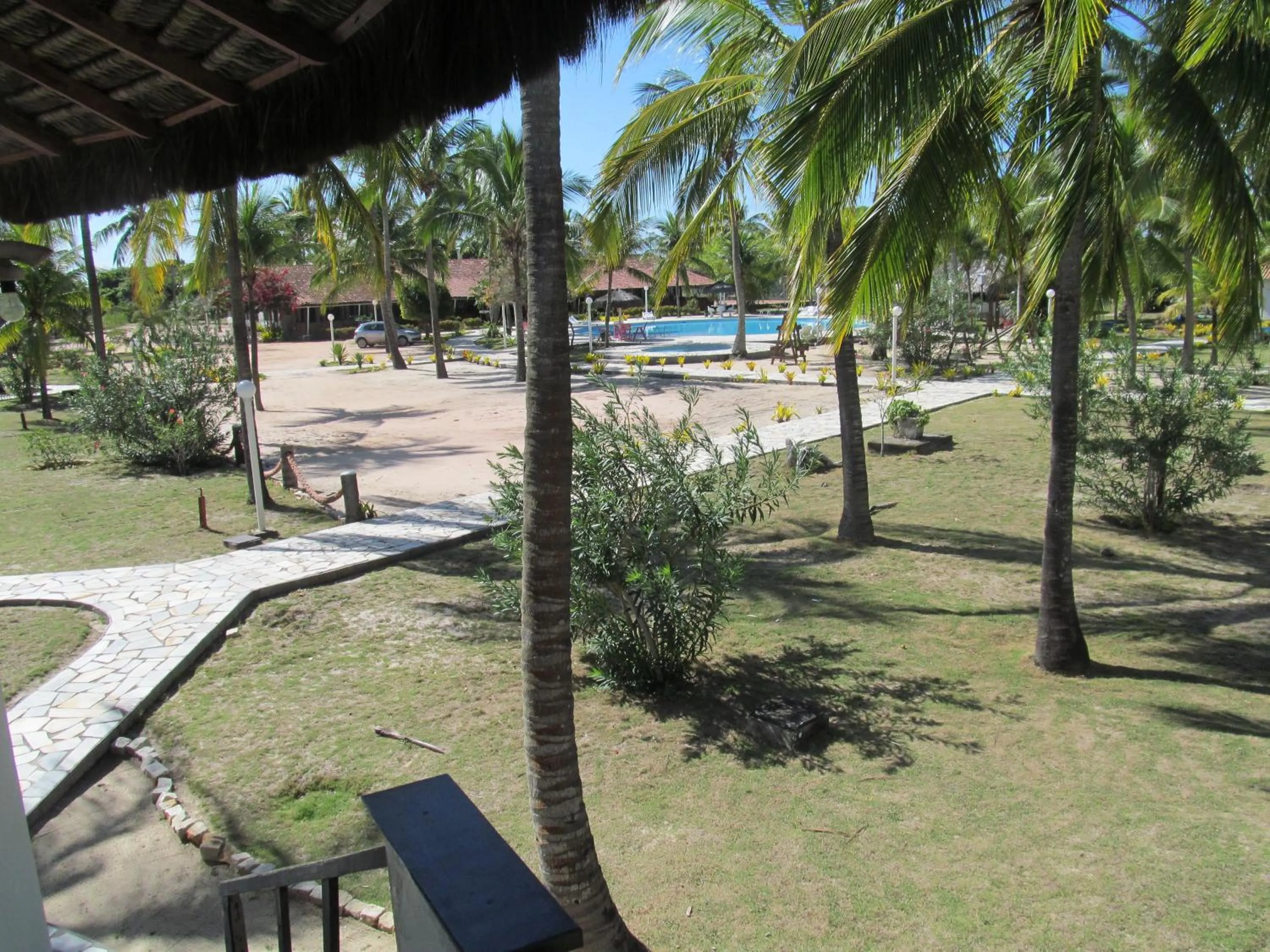 Pool view in Hotel Marina Porto Abrolhos