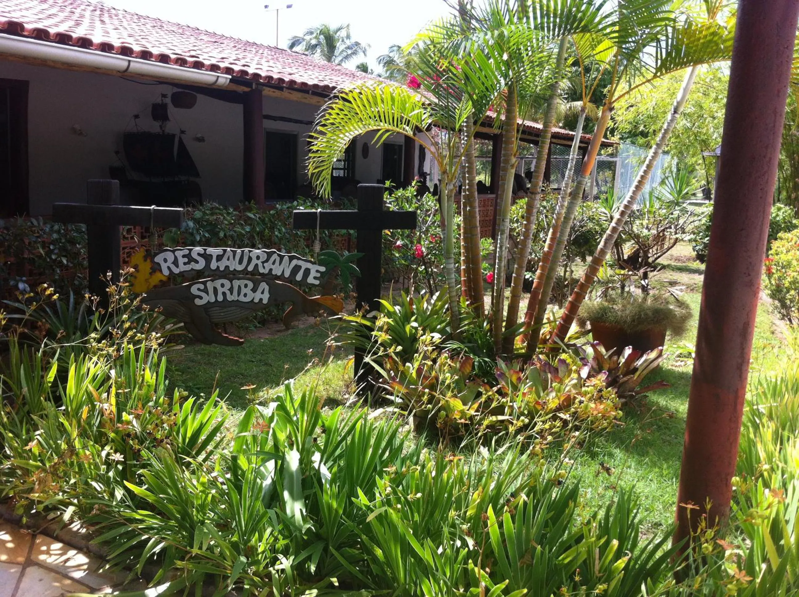 Garden in Hotel Marina Porto Abrolhos