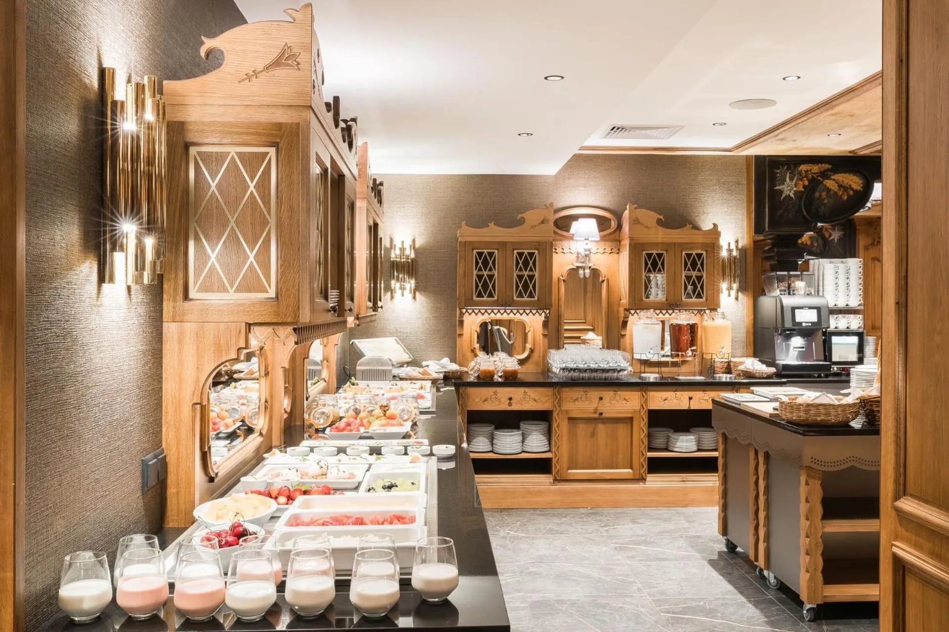 Buffet breakfast in Hotel Wersal