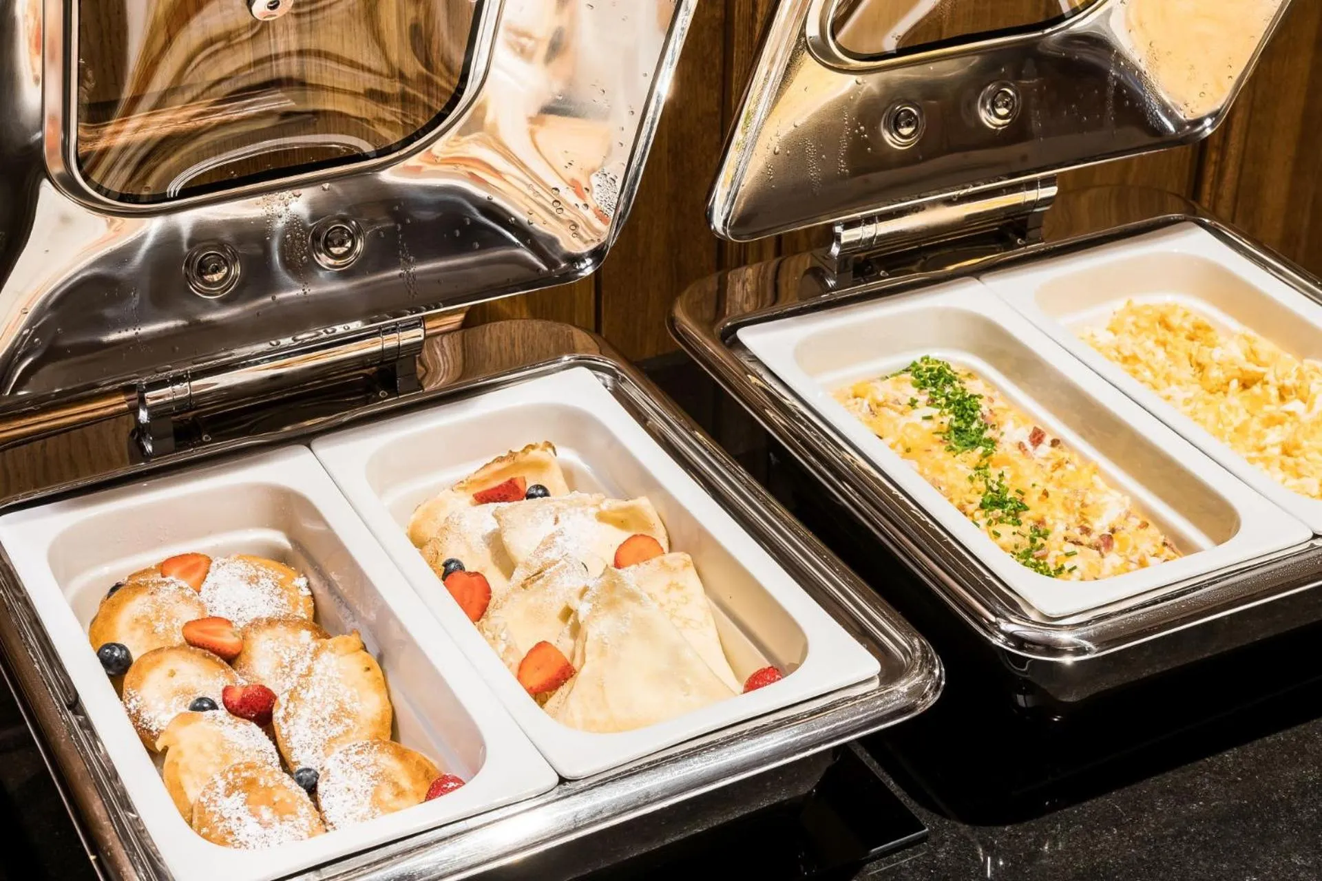 Buffet breakfast in Hotel Wersal