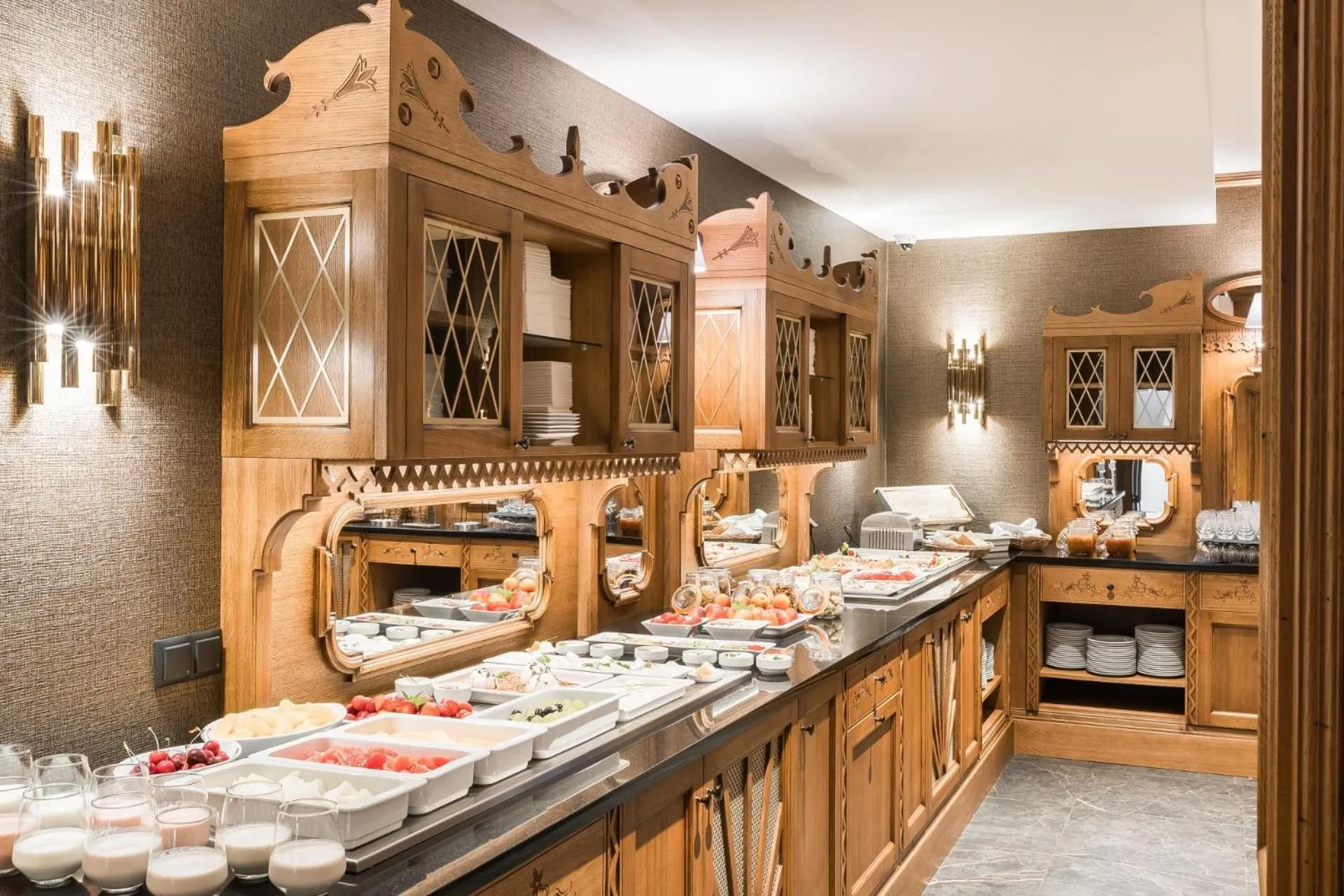 Buffet breakfast in Hotel Wersal