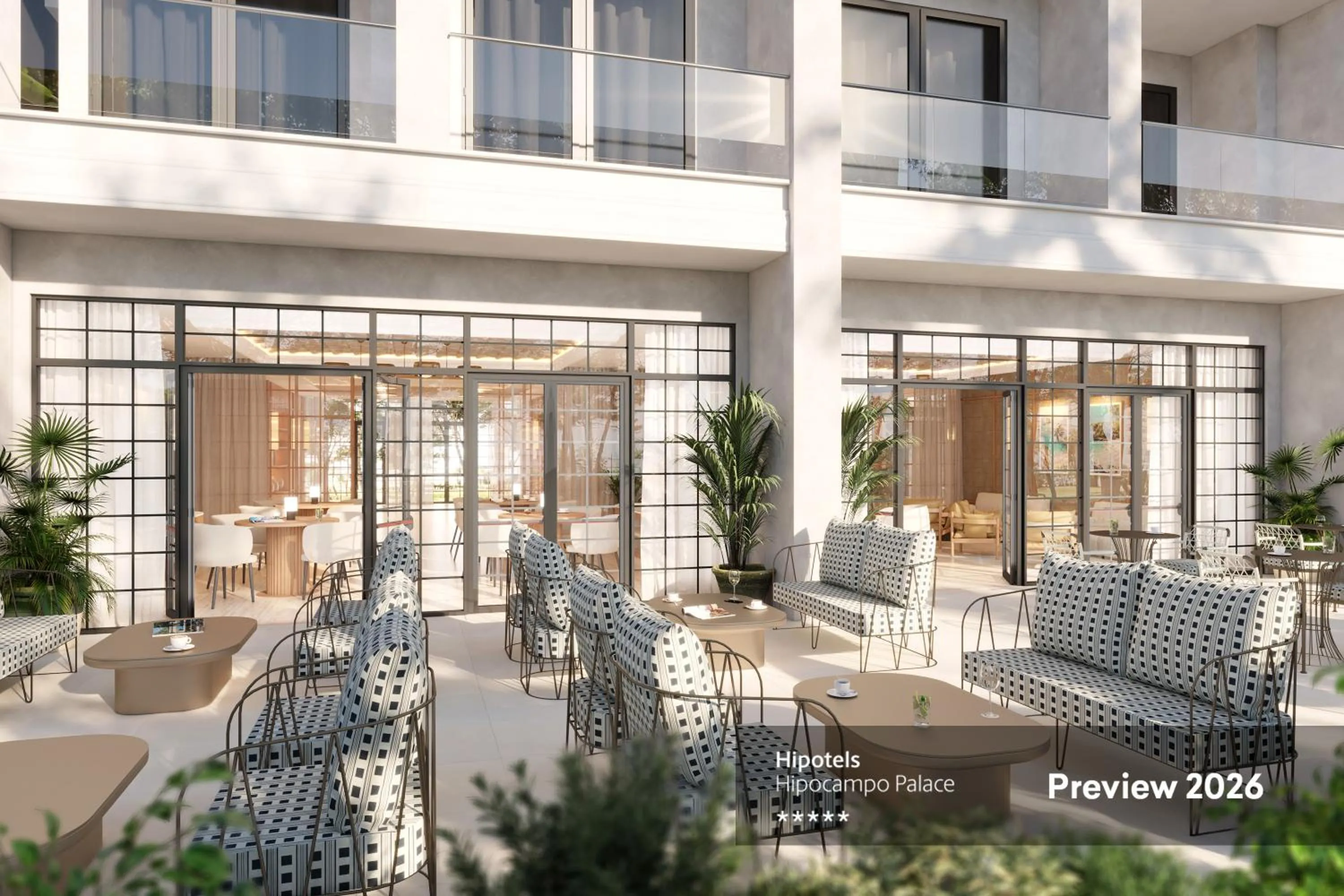 Property building in Hipotels Hipocampo Palace & Spa