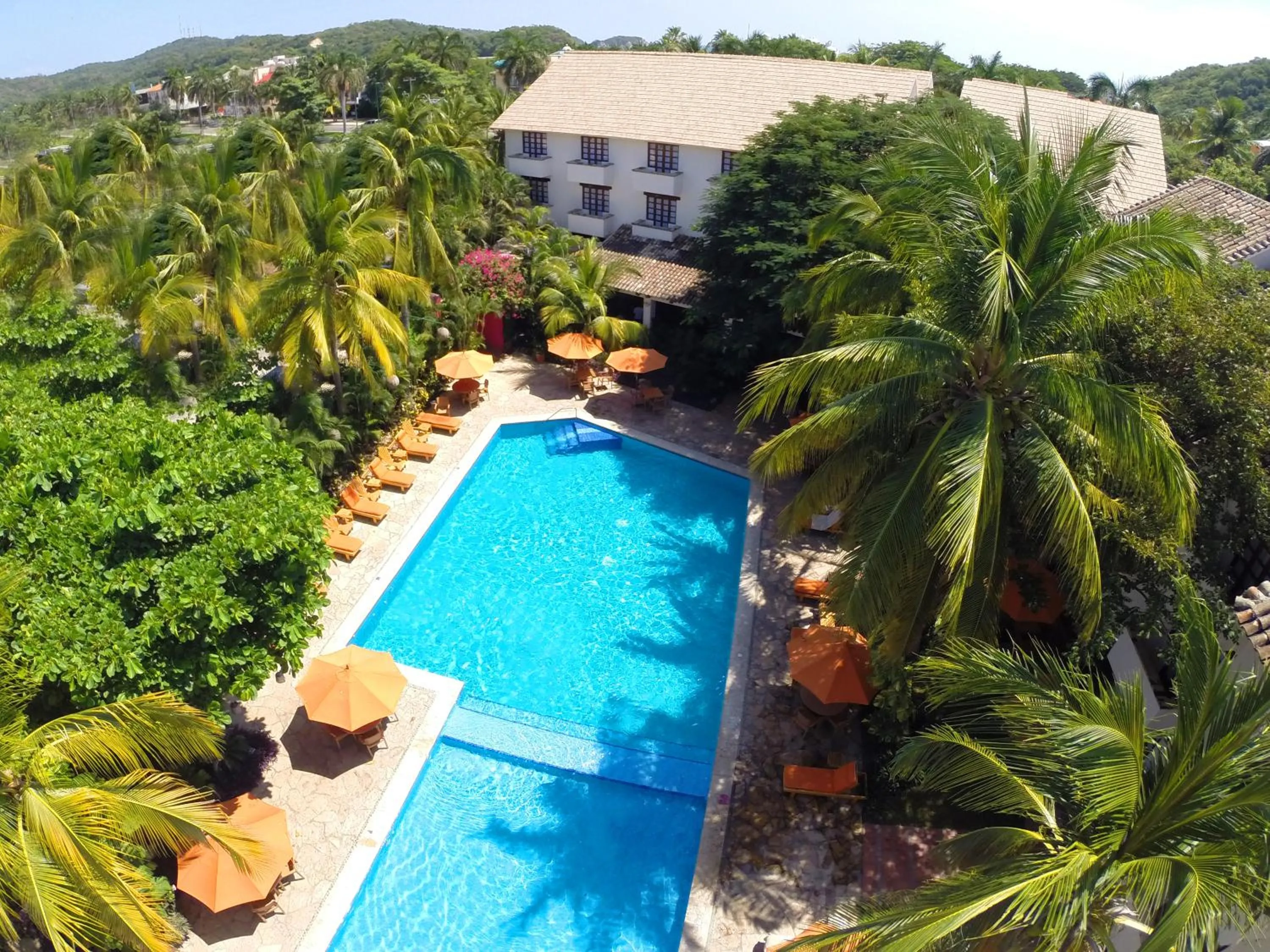 Garden in Villa Blanca Huatulco