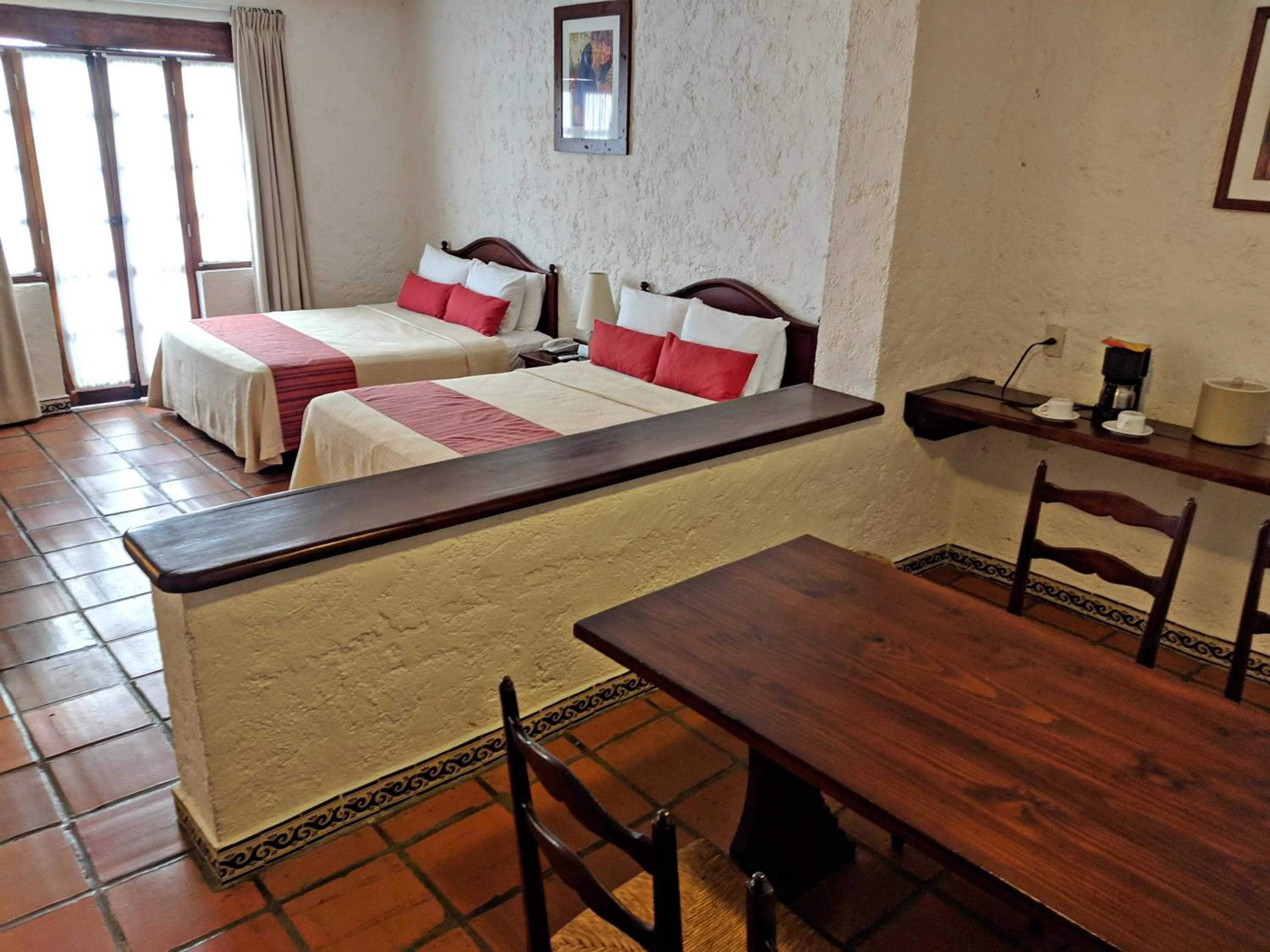 Bed in Villa Blanca Huatulco