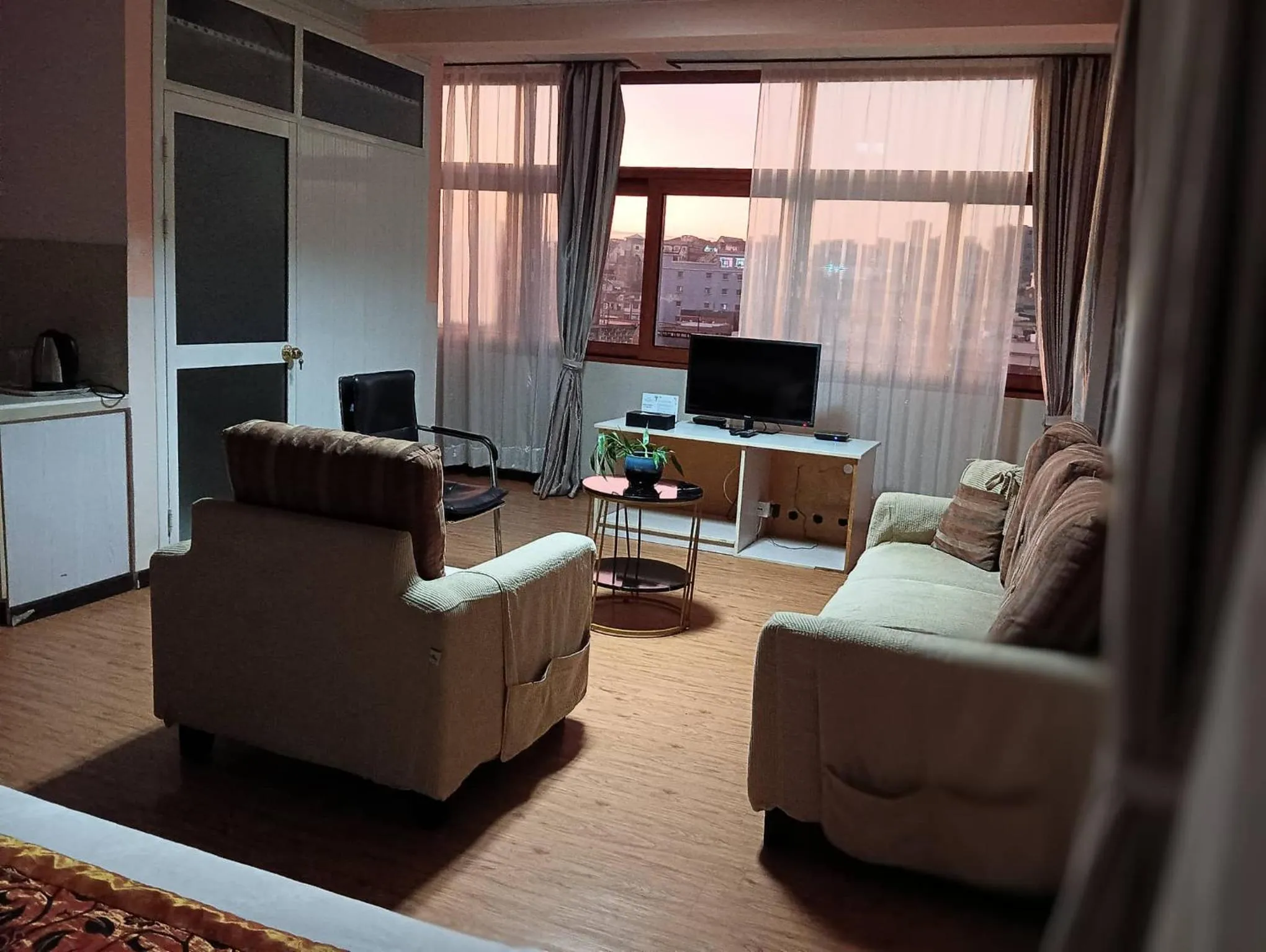 Living room in Hotel Cristal Madagascar