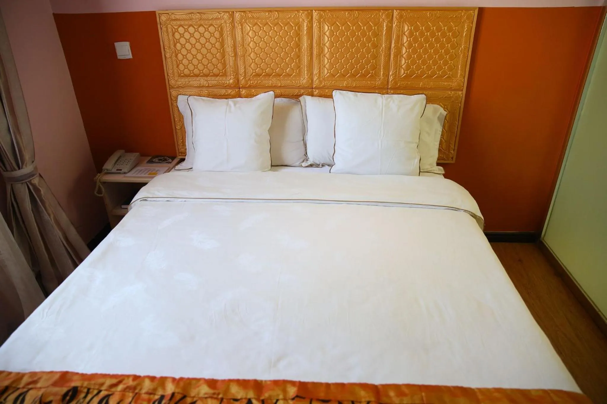 Bed in Hotel Cristal Madagascar