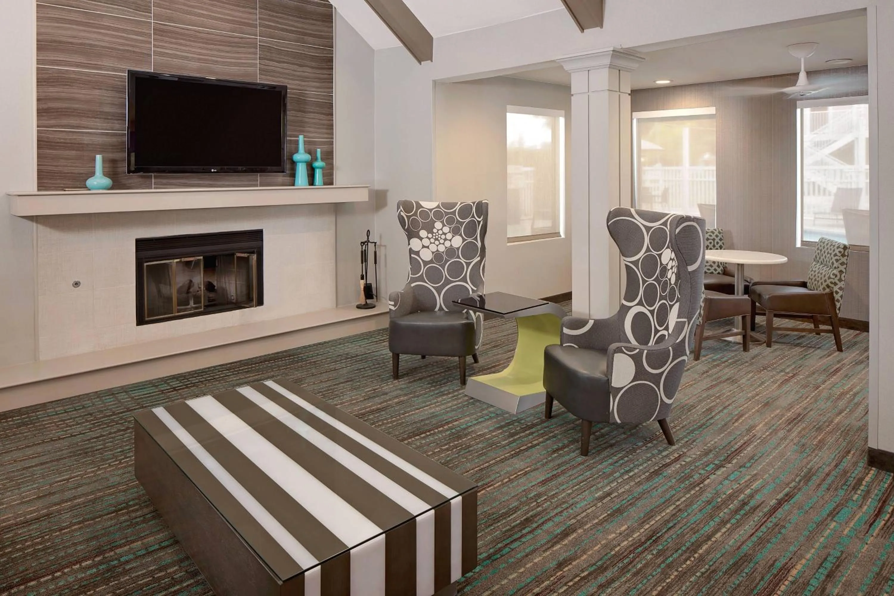 Lobby or reception in Residence Inn Ontario Airport