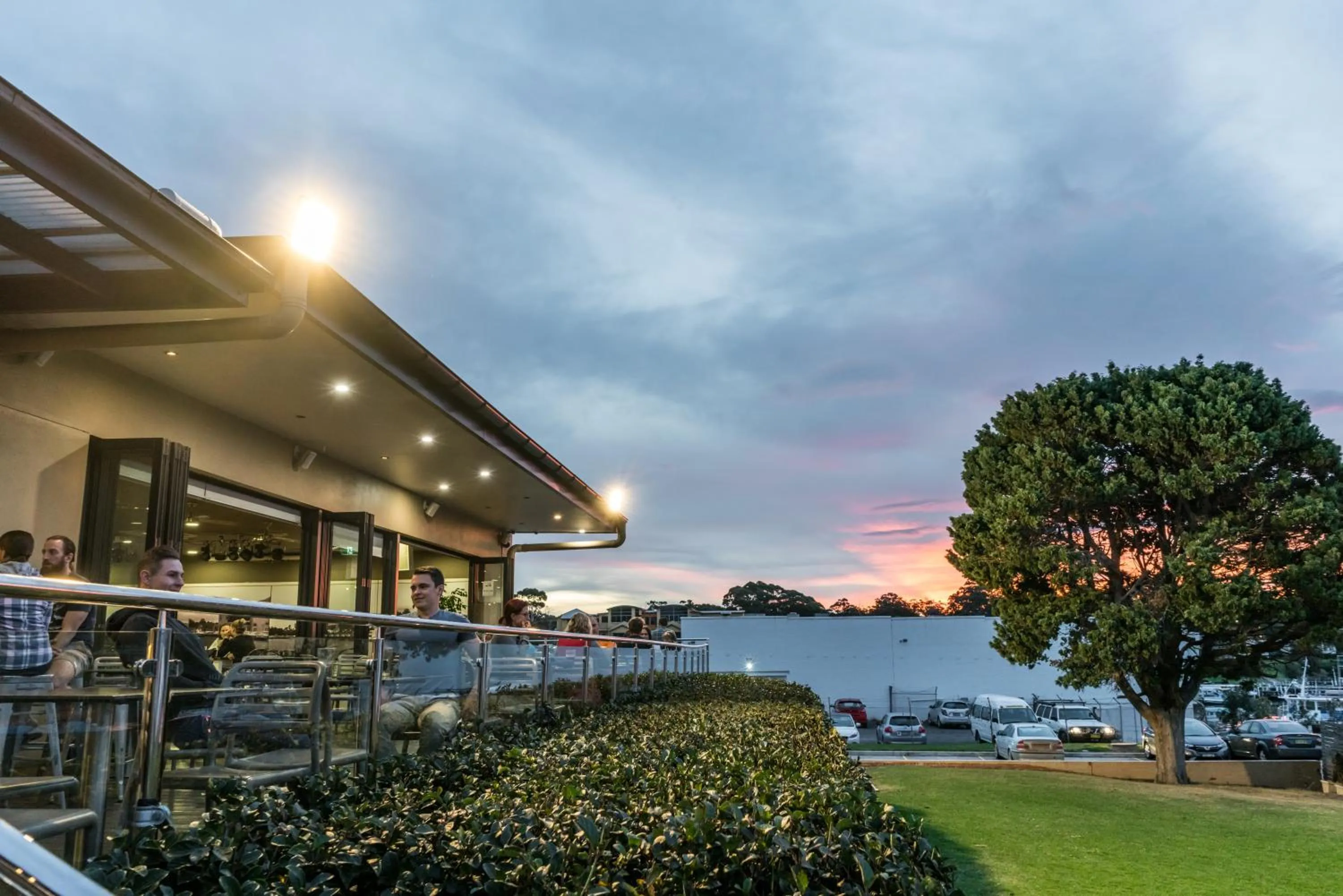Property building in Huskisson Hotel