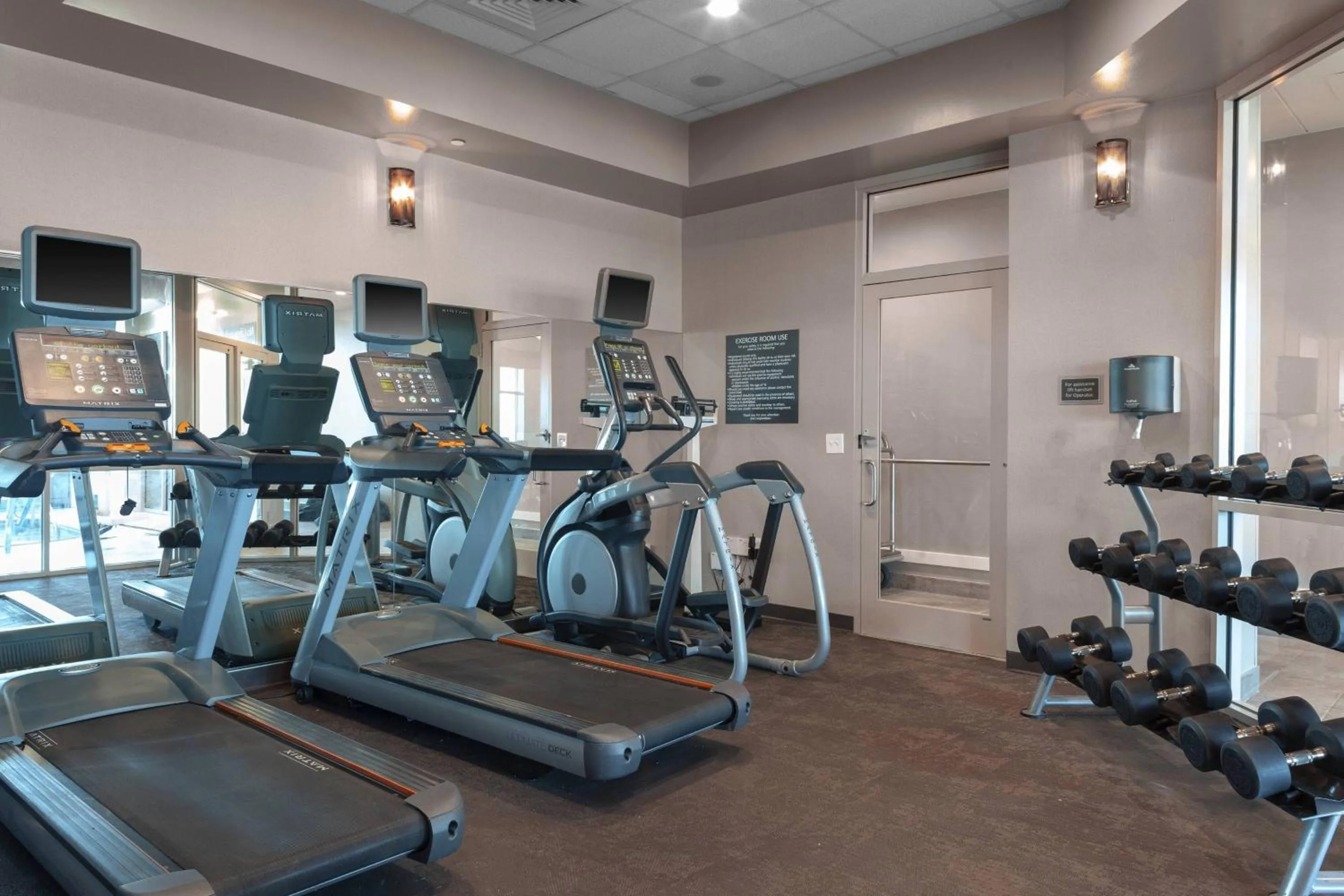 Fitness centre/facilities in Residence Inn By Marriott Virginia Beach Oceanfront