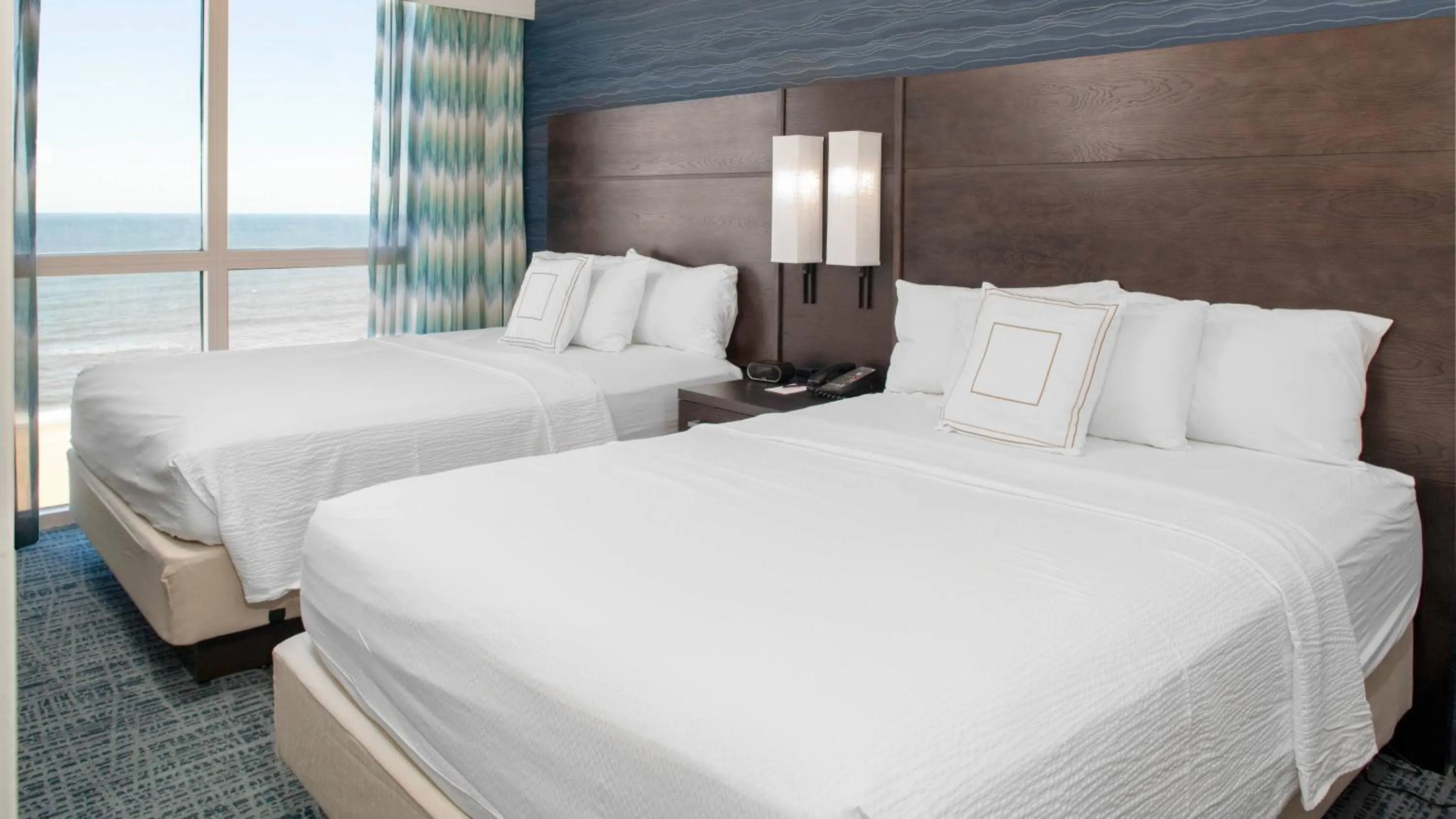 Bedroom, Bed in Residence Inn By Marriott Virginia Beach Oceanfront