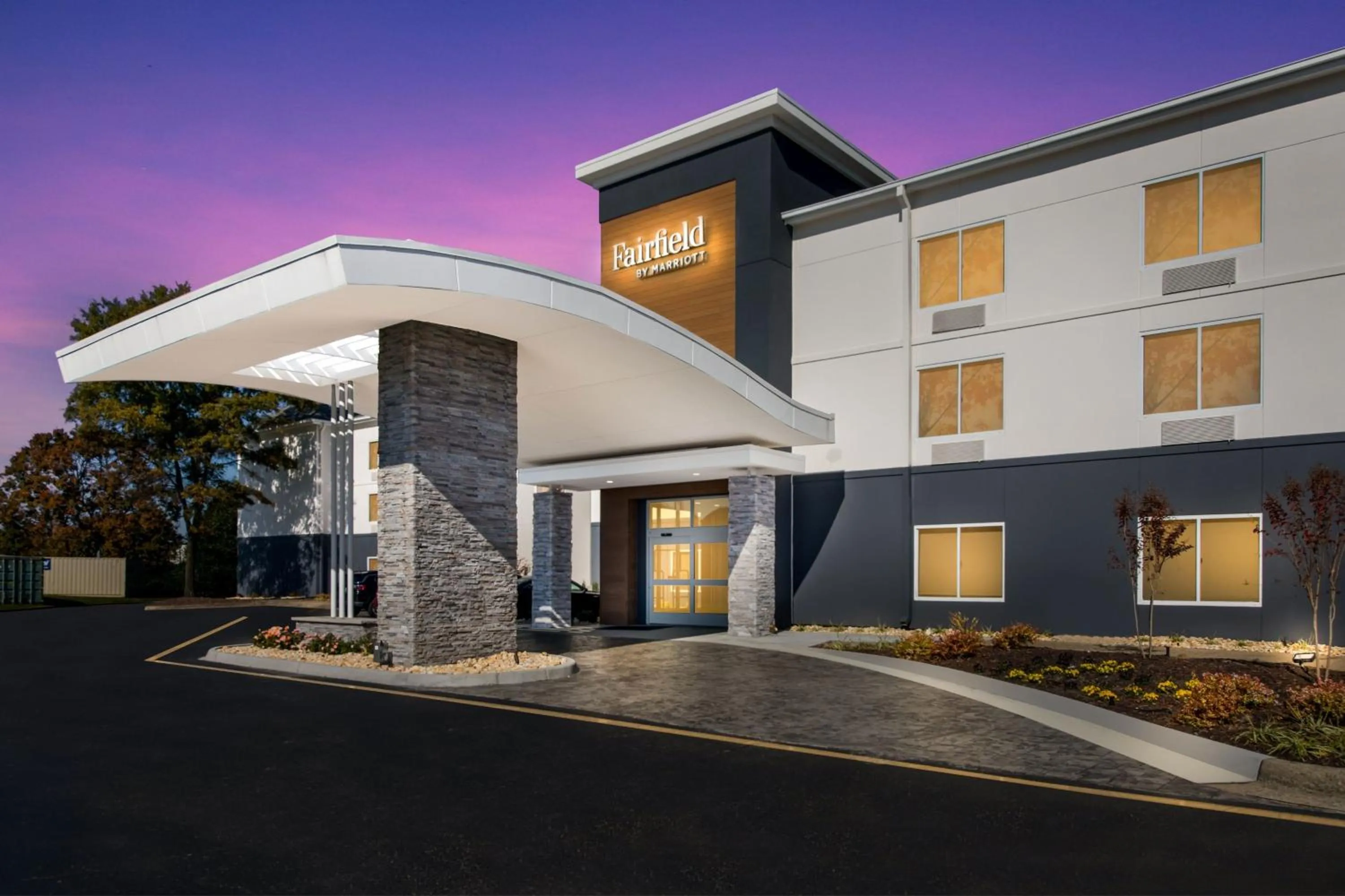 Property building in Fairfield by Marriott Inn & Suites Chesapeake
