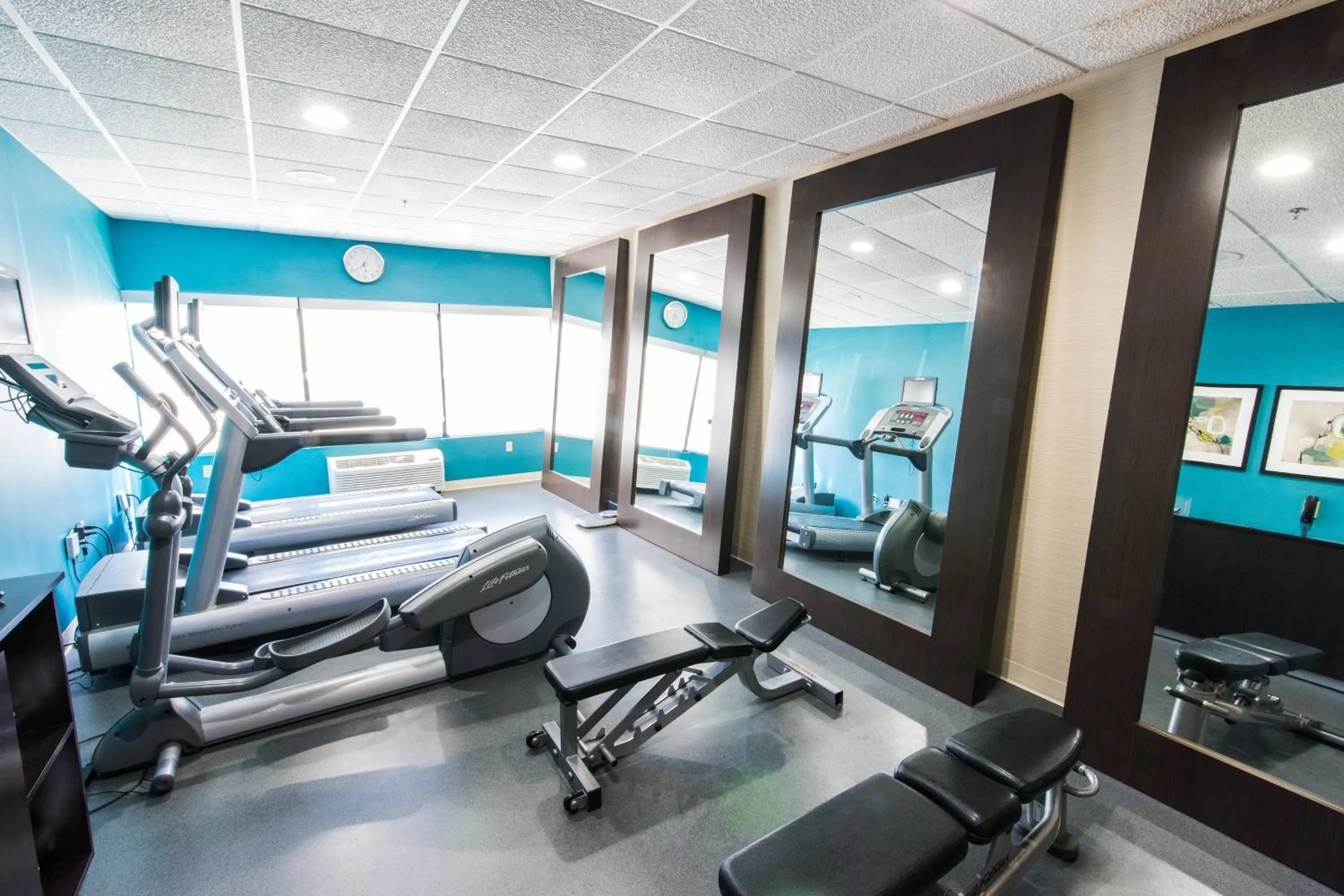 Fitness centre/facilities in Fairfield by Marriott Inn & Suites Chesapeake