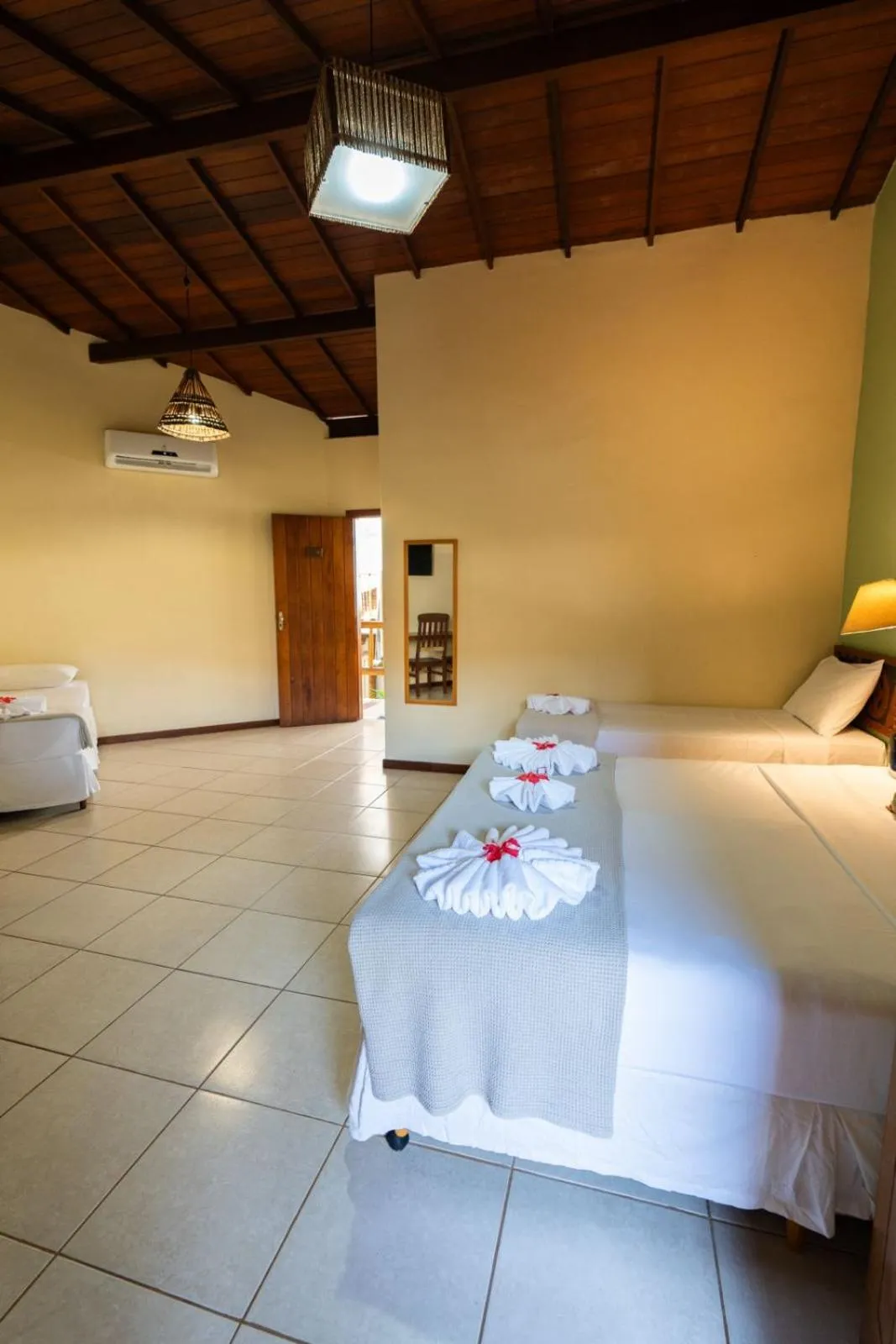 Bed in Pousada Pedra Torta