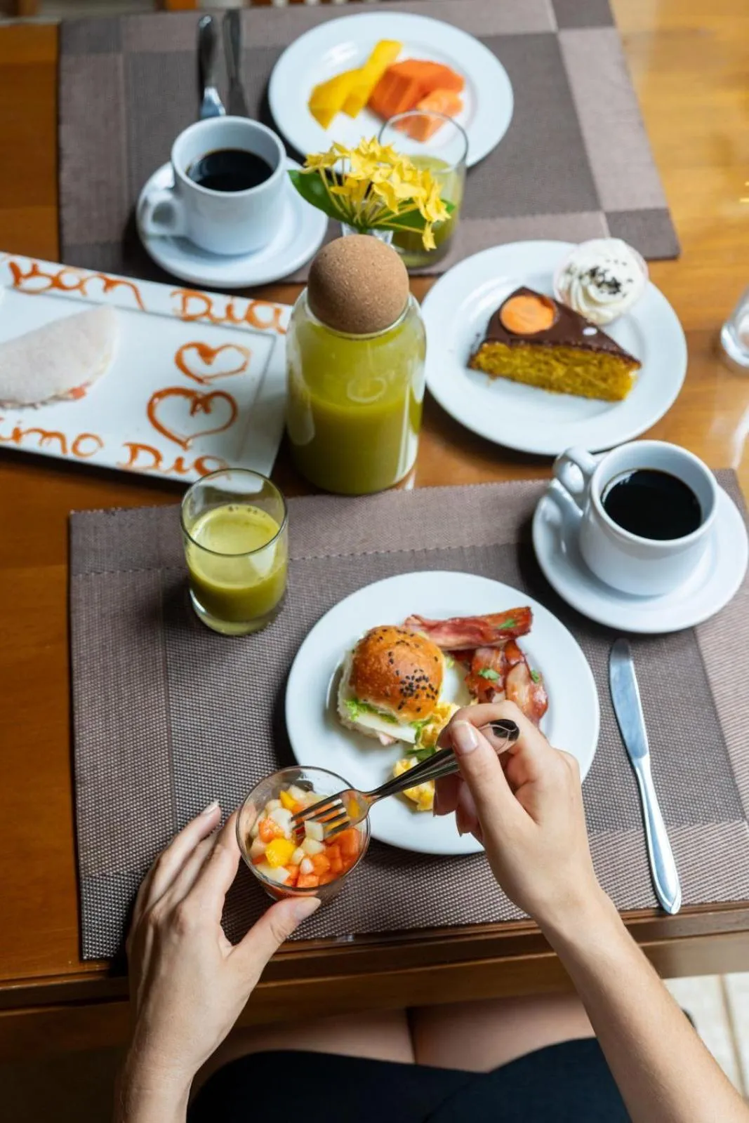 Breakfast in Pousada Pedra Torta