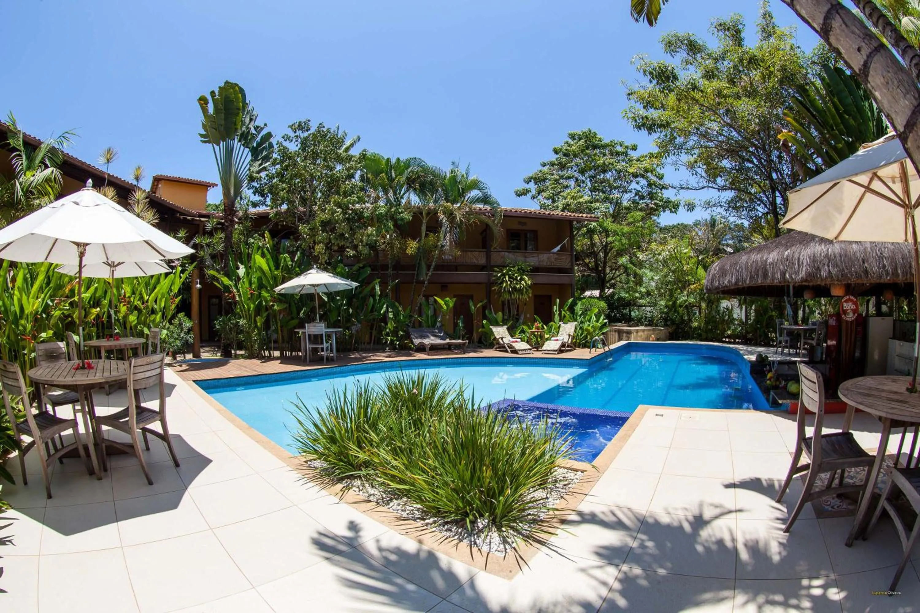 Garden in Pousada Pedra Torta