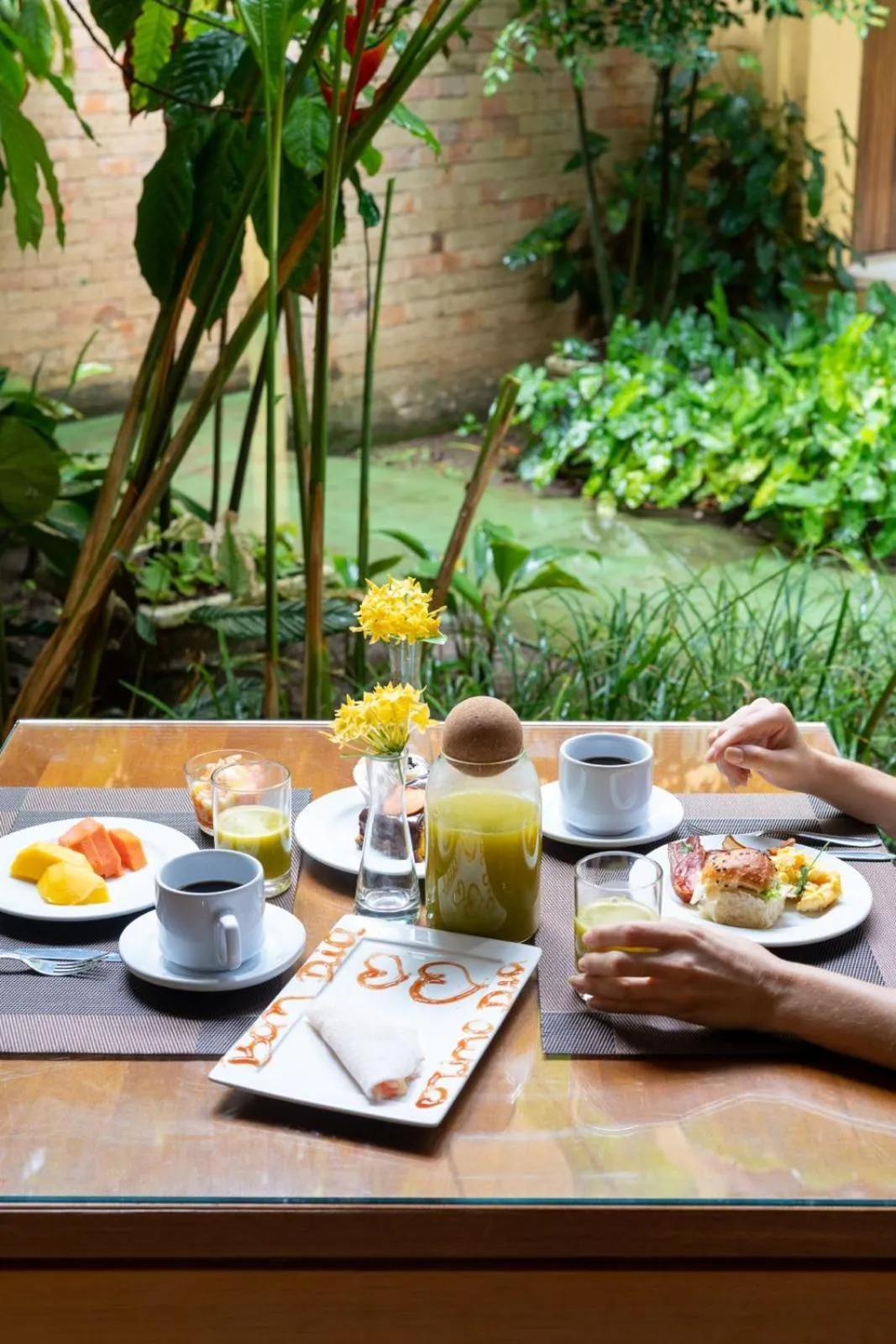 Breakfast in Pousada Pedra Torta