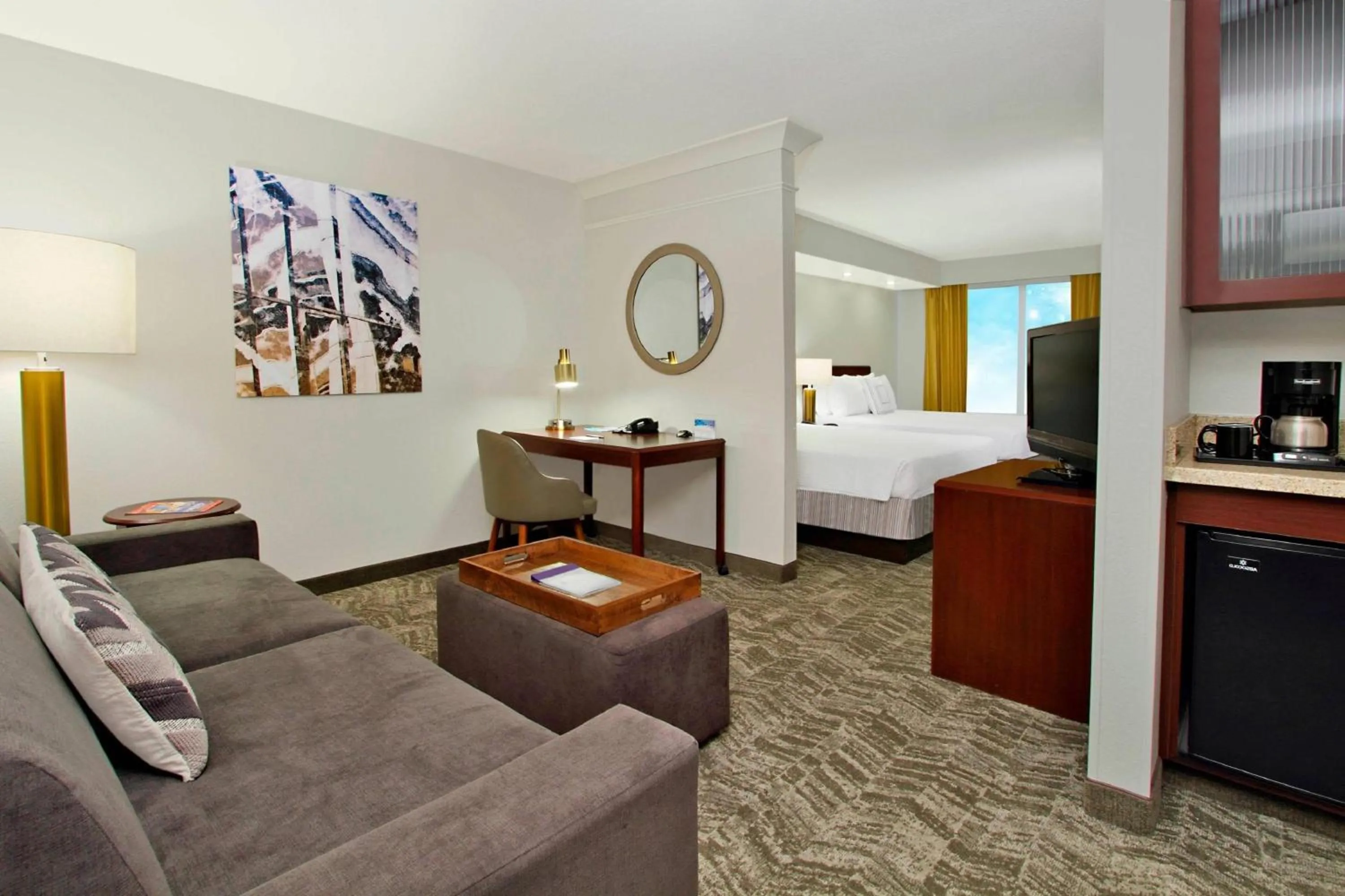 Photo of the whole room, Bed in SpringHill Suites Chesapeake Greenbrier