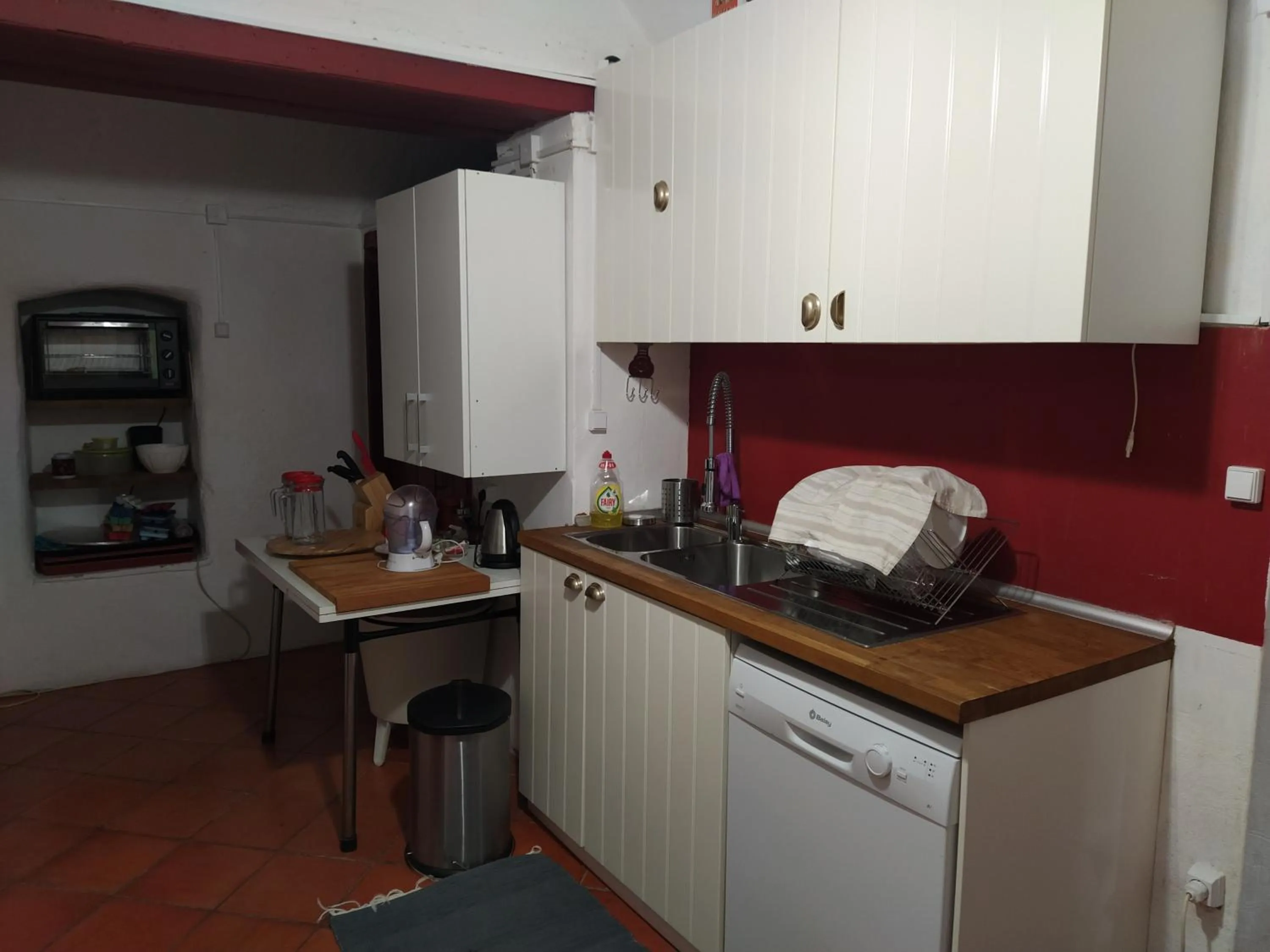 Kitchen or kitchenette in Casa Dos Arrabidos