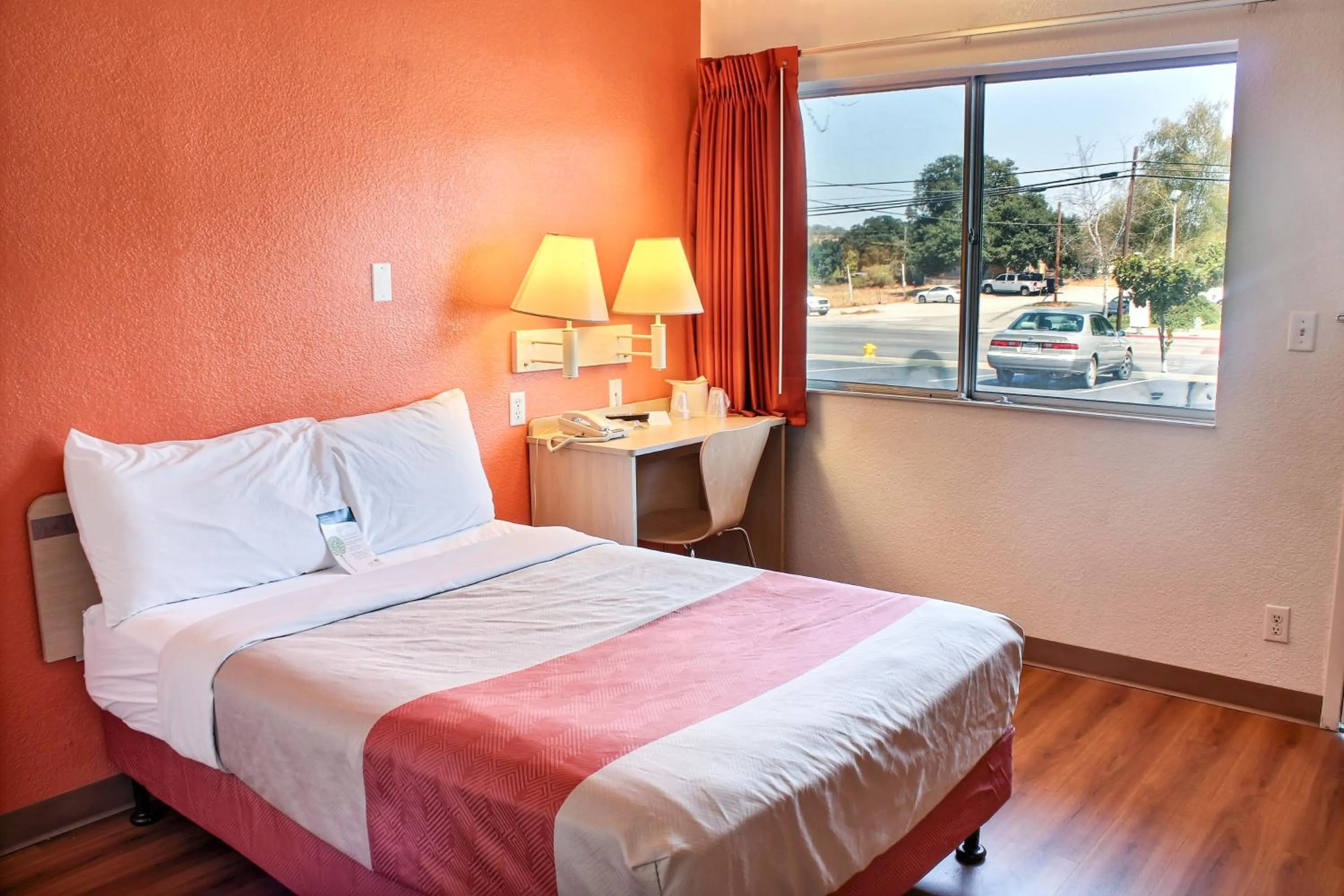 Bedroom, Bed in Motel 6-Atascadero, CA