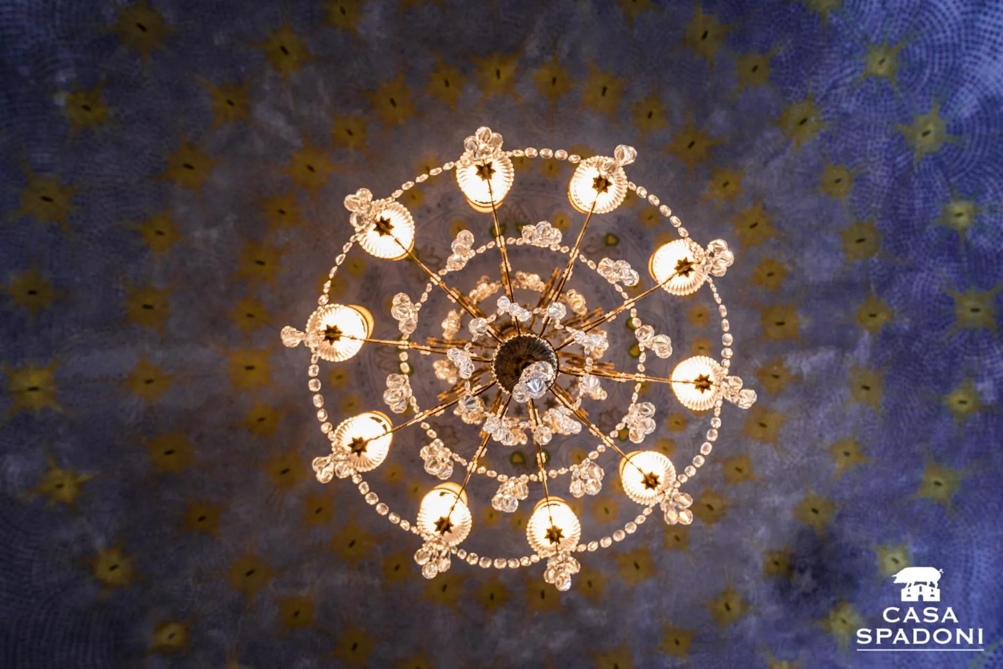 Decorative detail in Locanda di Casa Spadoni