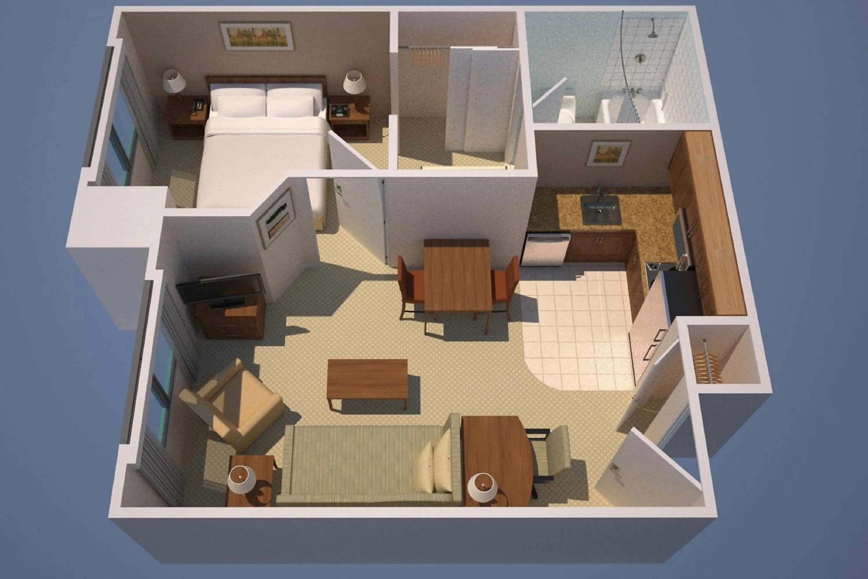 Bedroom in Residence Inn by Marriott Norfolk Airport