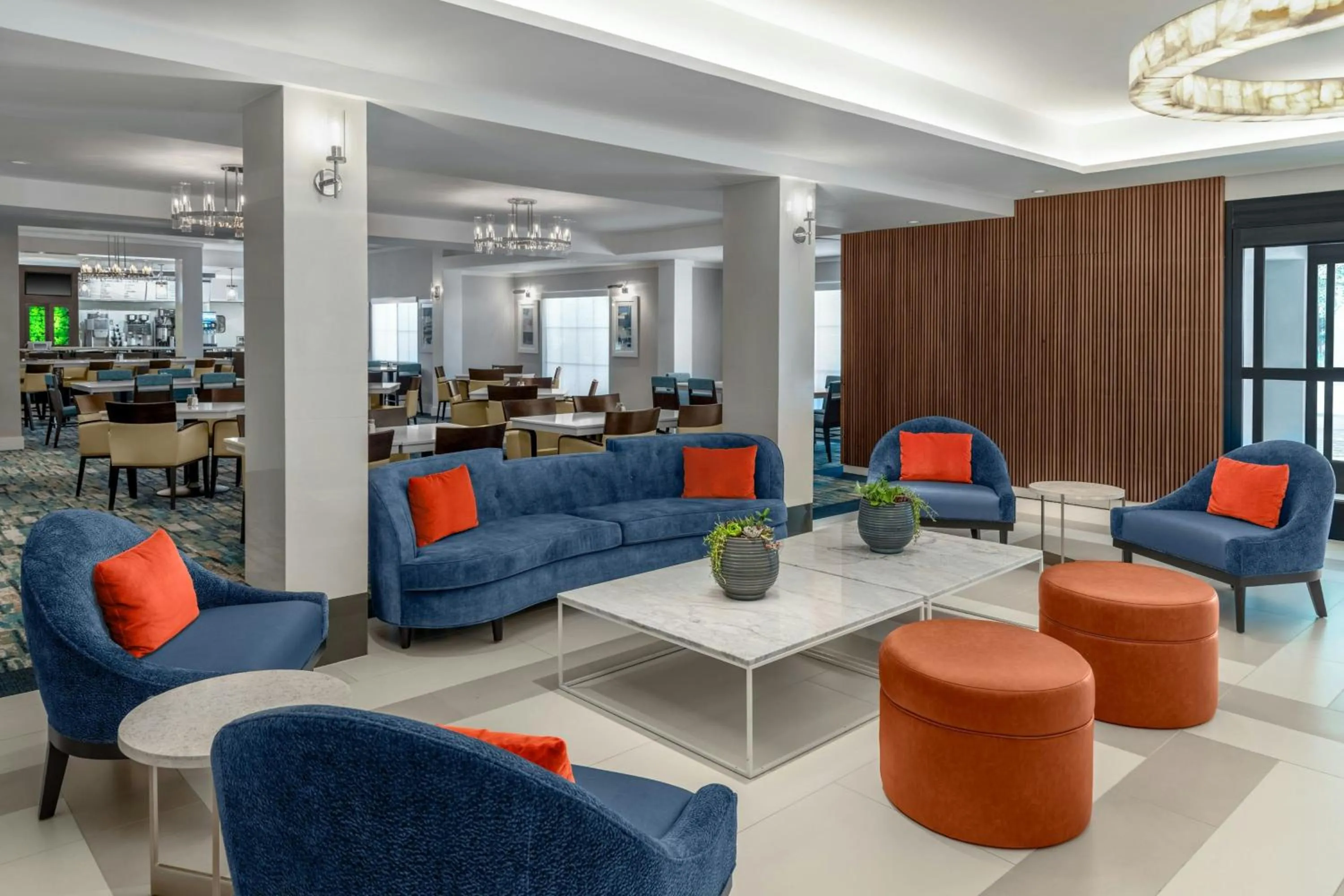 Lobby or reception in Courtyard Palo Alto Los Altos