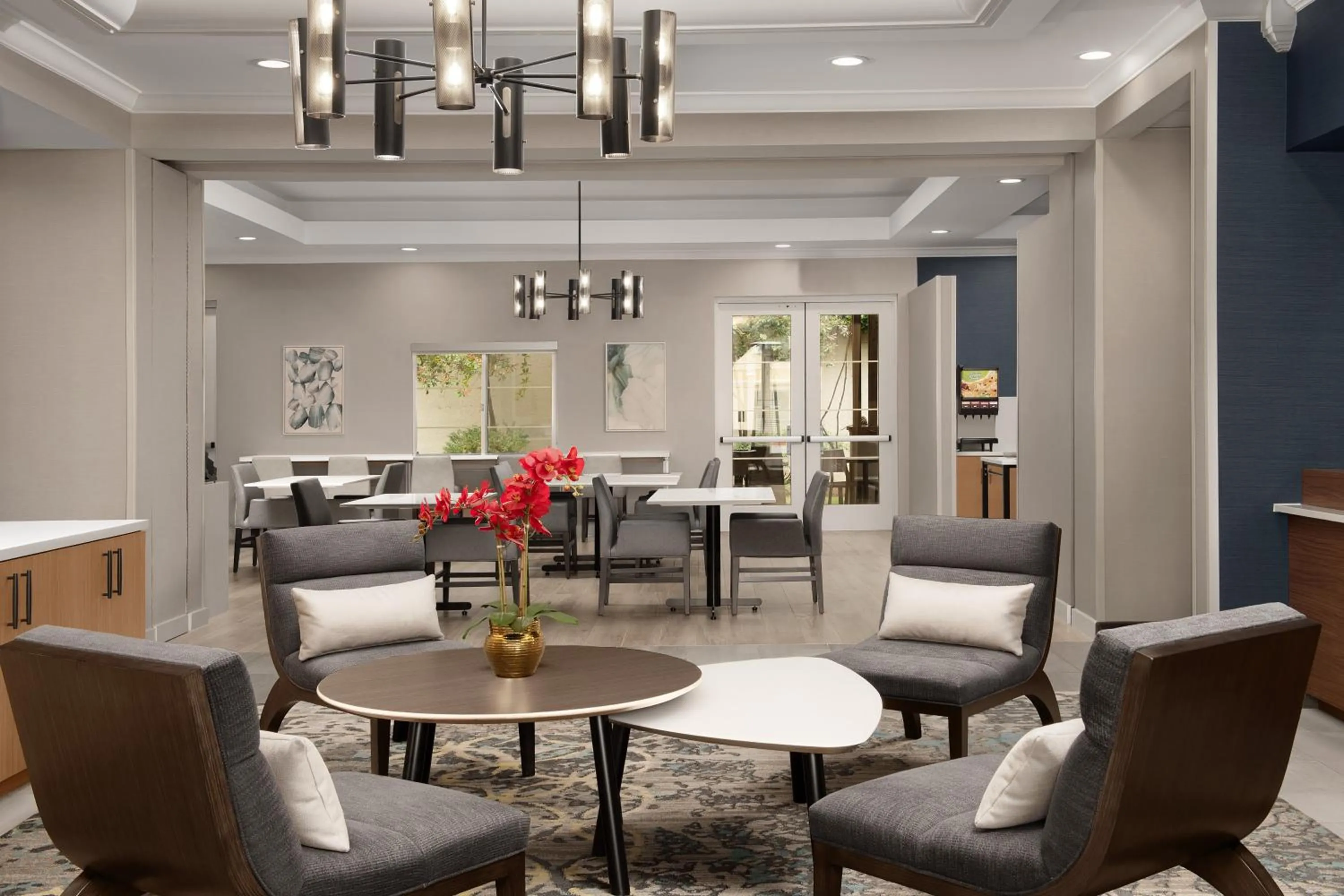 Seating area in Residence Inn Palo Alto Los Altos