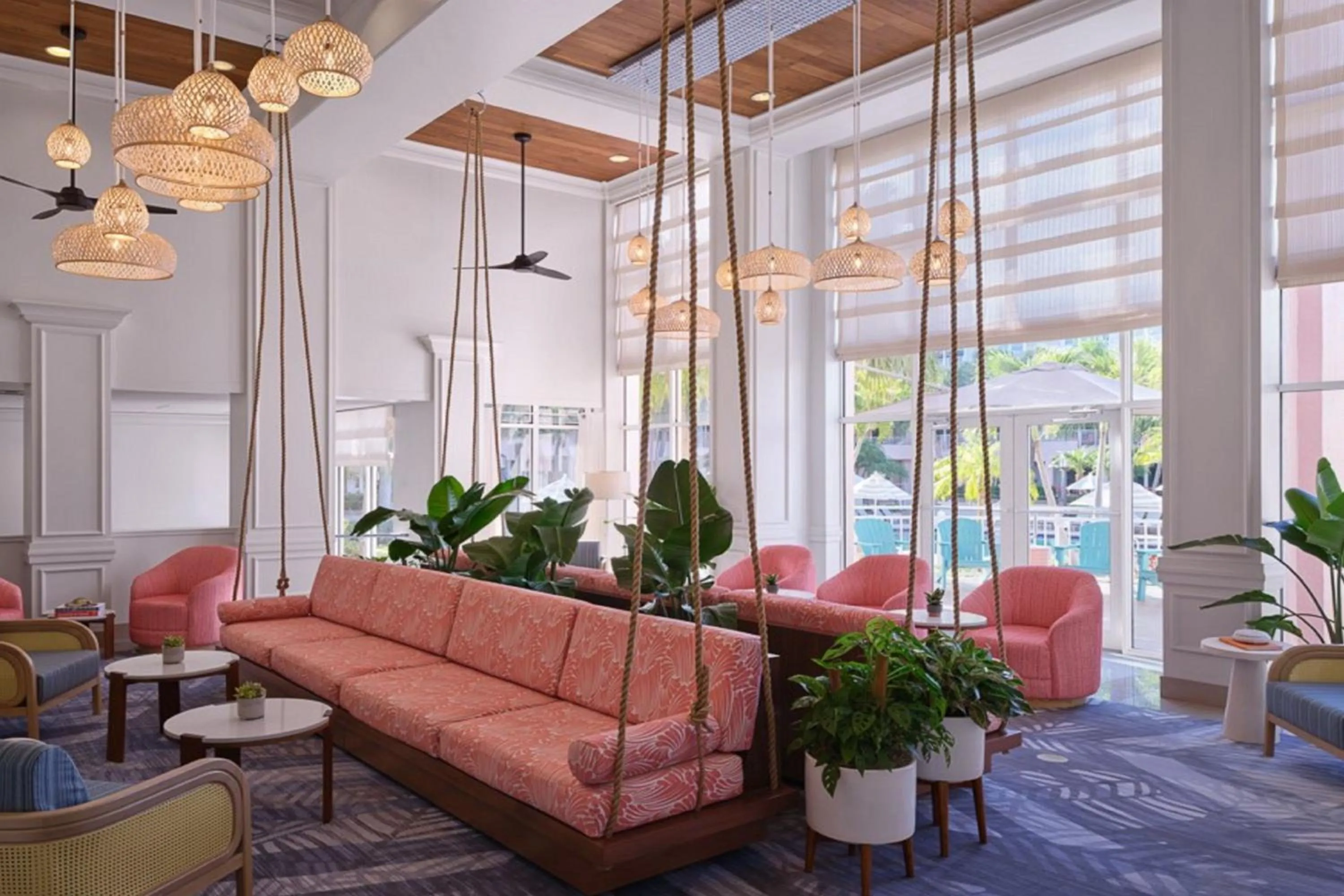 Lobby or reception in Marriott Hutchinson Island Resort & Beach Villas, Golf & Marina